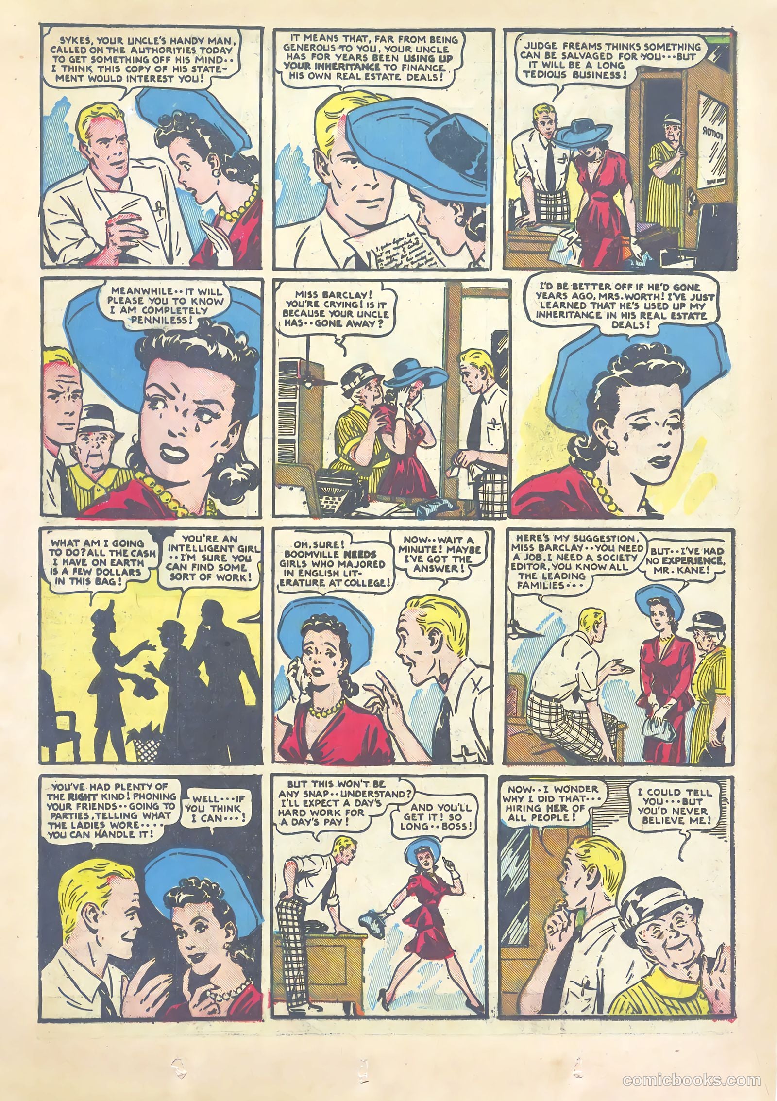 Major Hoople Comics #1 (1943) — page 33 of 68