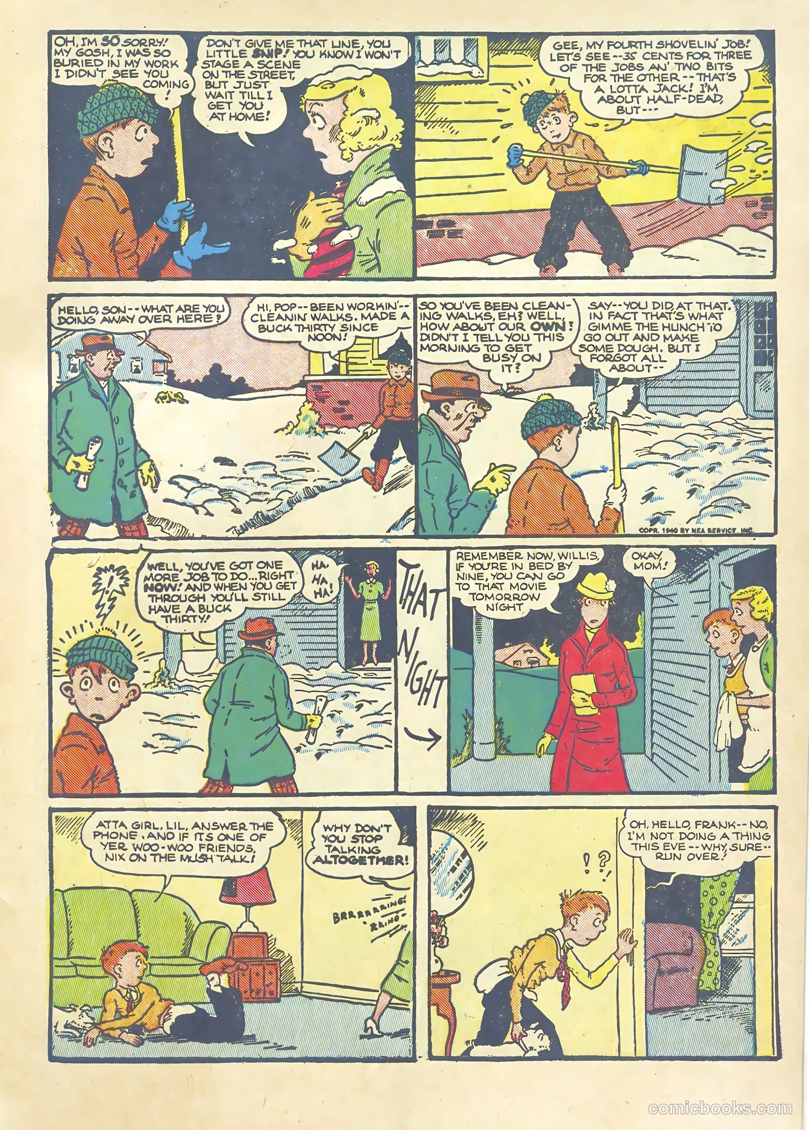 Major Hoople Comics #1 (1943) — page 53 of 68