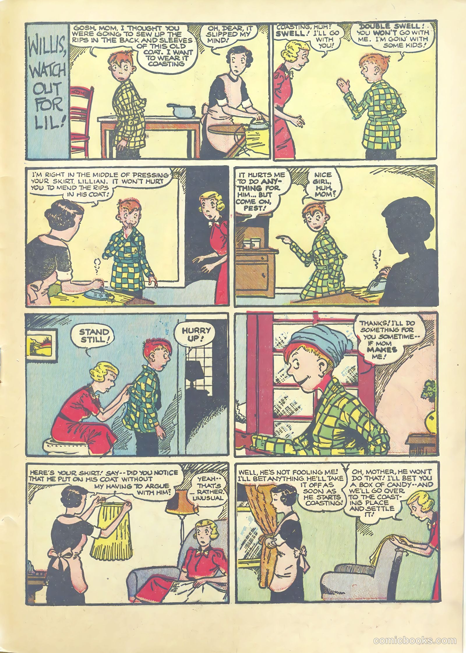 Major Hoople Comics #1 (1943) — page 55 of 68