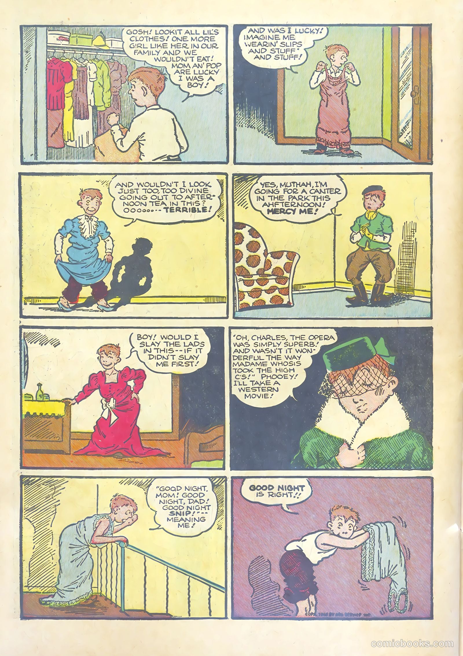 Major Hoople Comics #1 (1943) — page 58 of 68