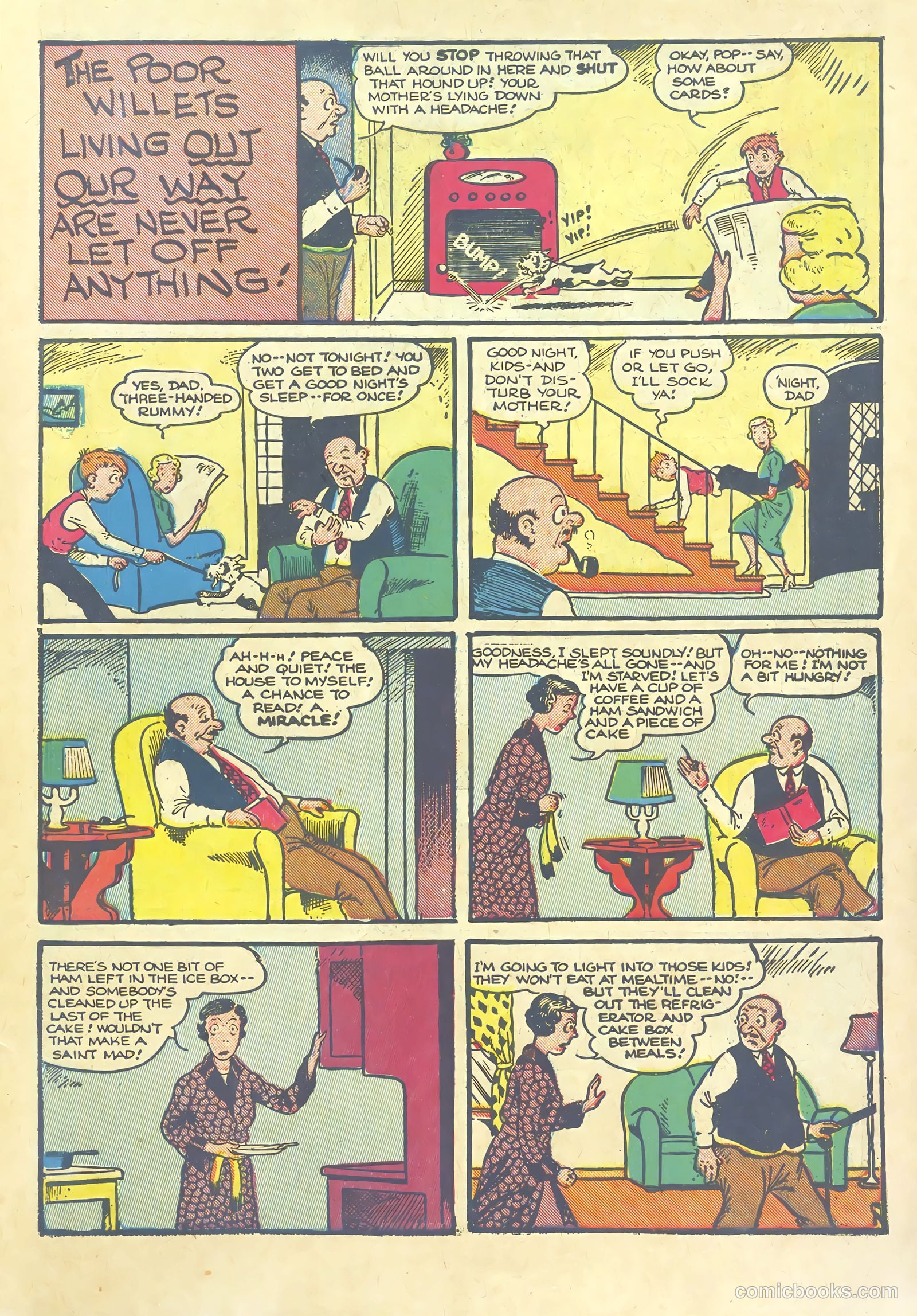 Major Hoople Comics #1 (1943) — page 59 of 68