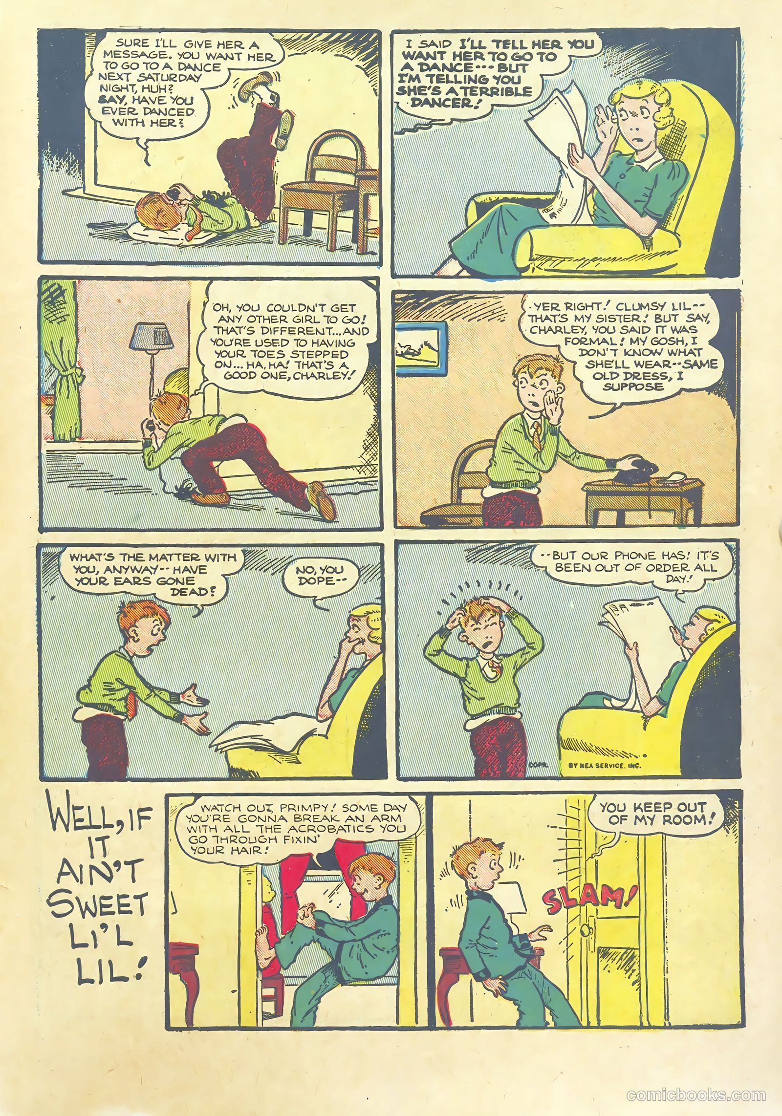 Major Hoople Comics #1 (1943) — page 61 of 68