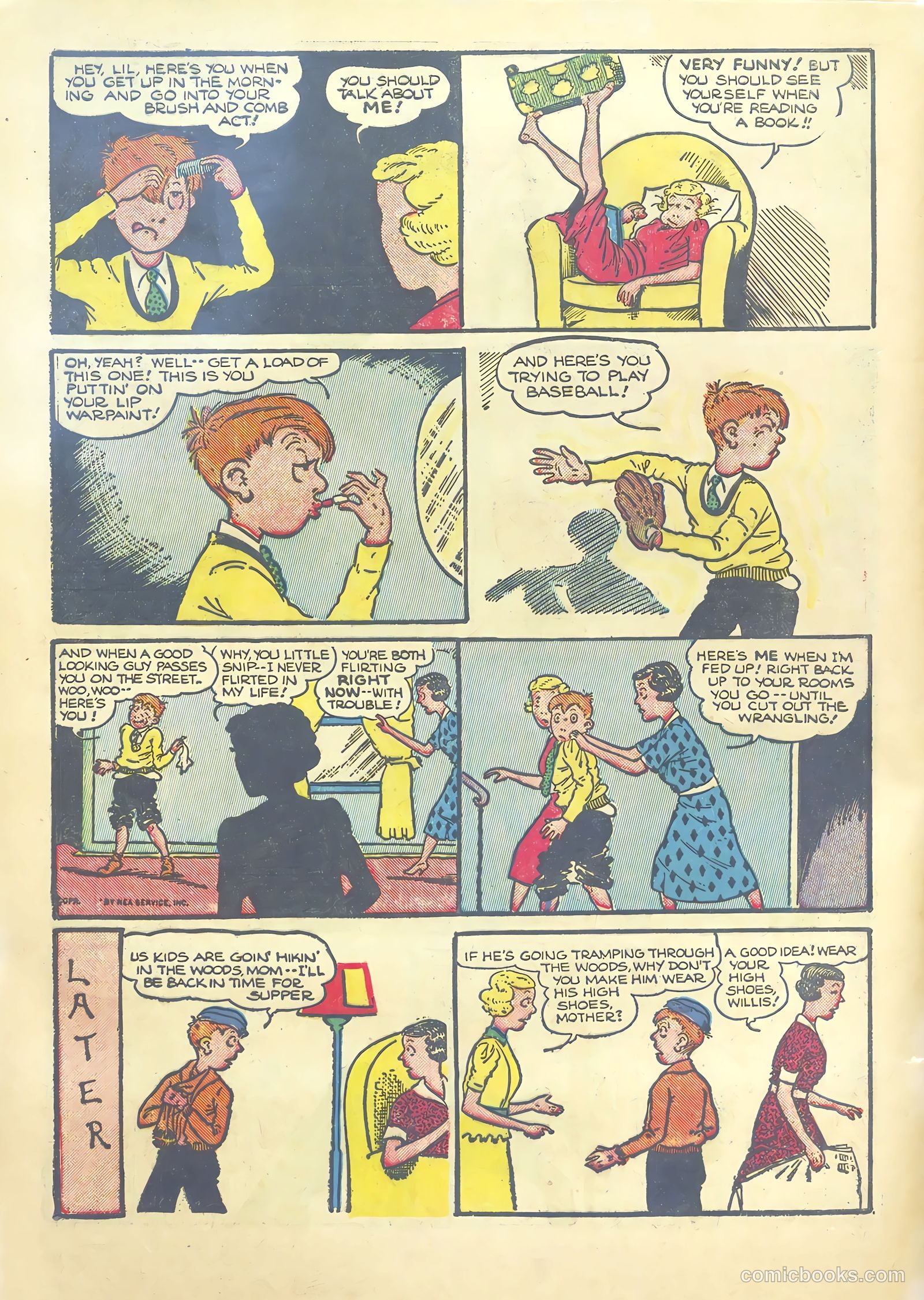 Major Hoople Comics #1 (1943) — page 62 of 68
