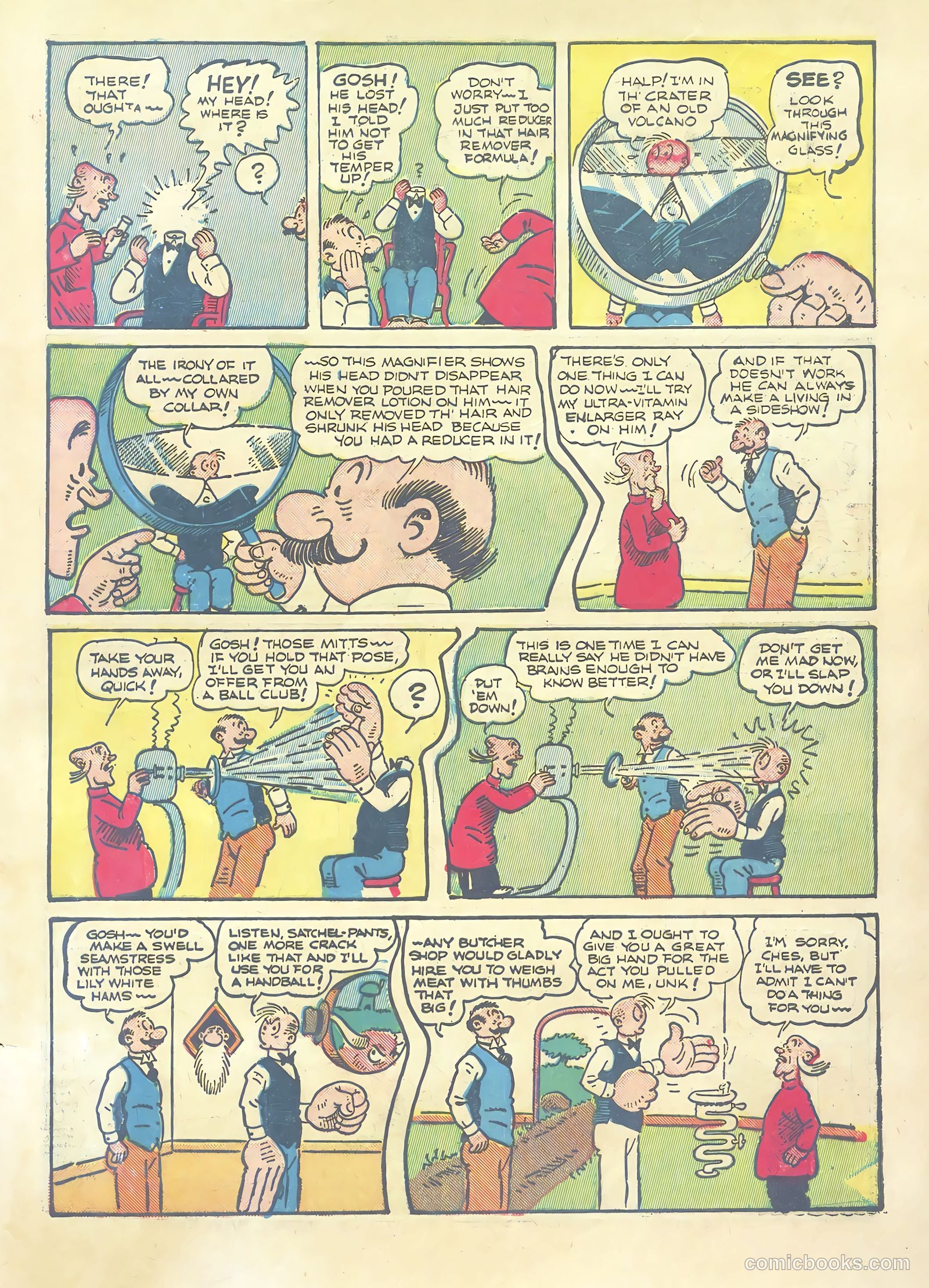Major Hoople Comics #1 (1943) — page 65 of 68