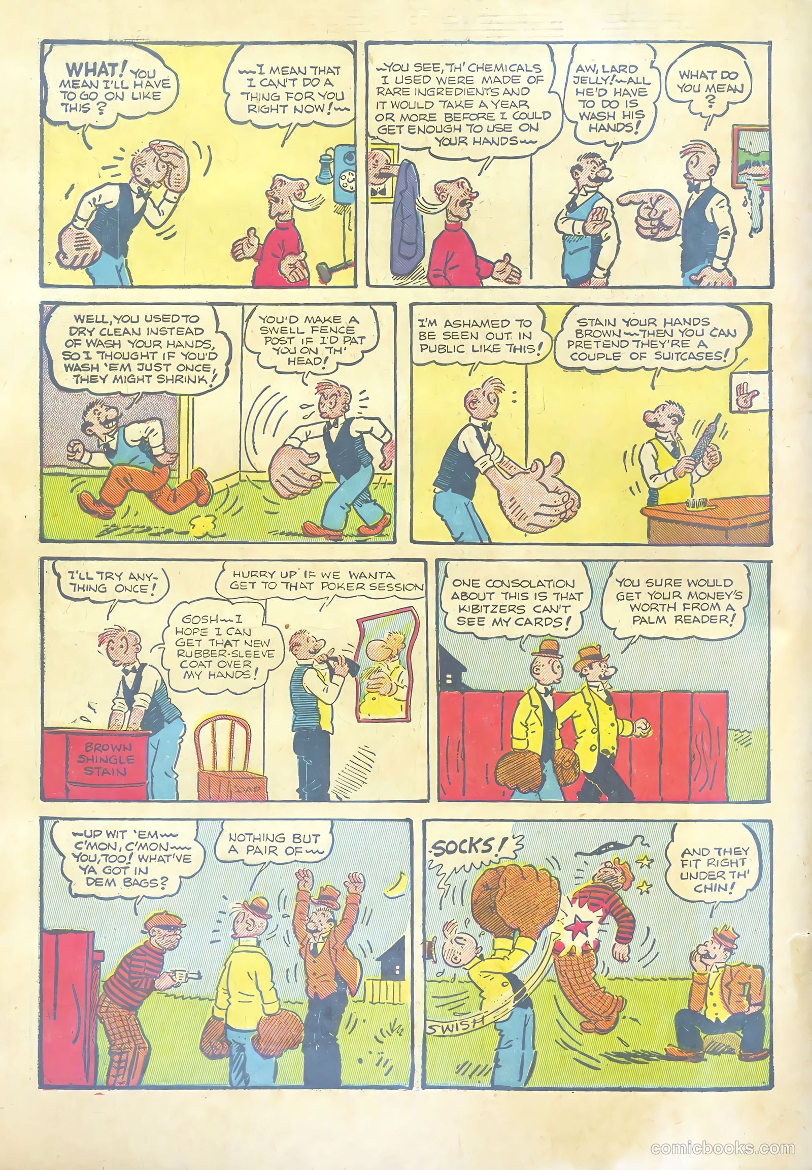 Major Hoople Comics #1 (1943) — page 66 of 68