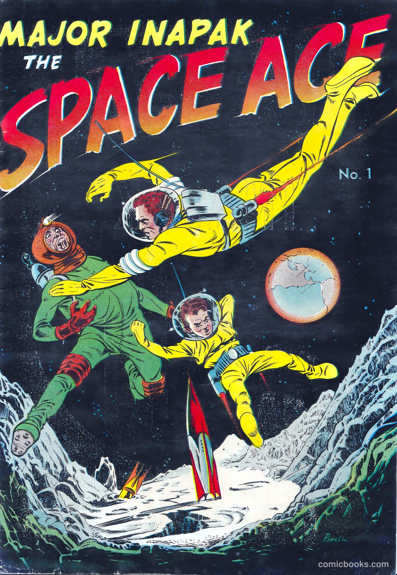 Major Inapak the Space Ace #1