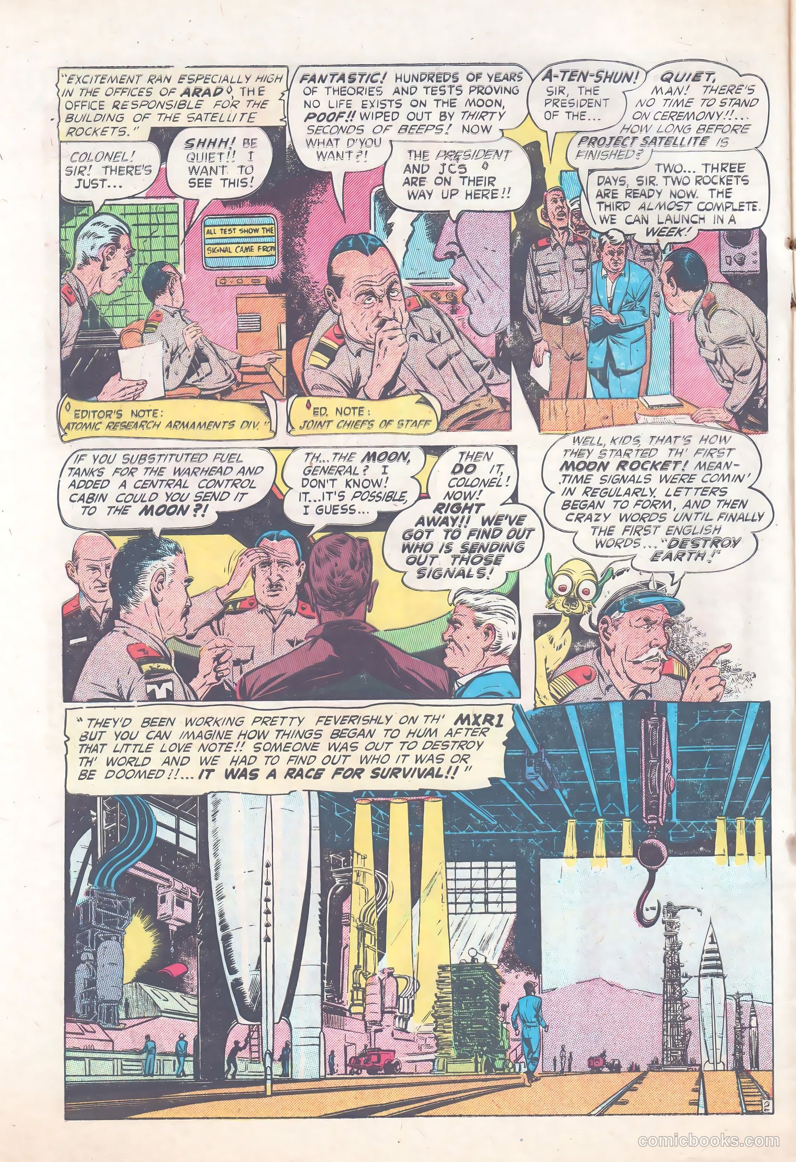 Major Inapak the Space Ace #1 (1951) — page 4 of 20