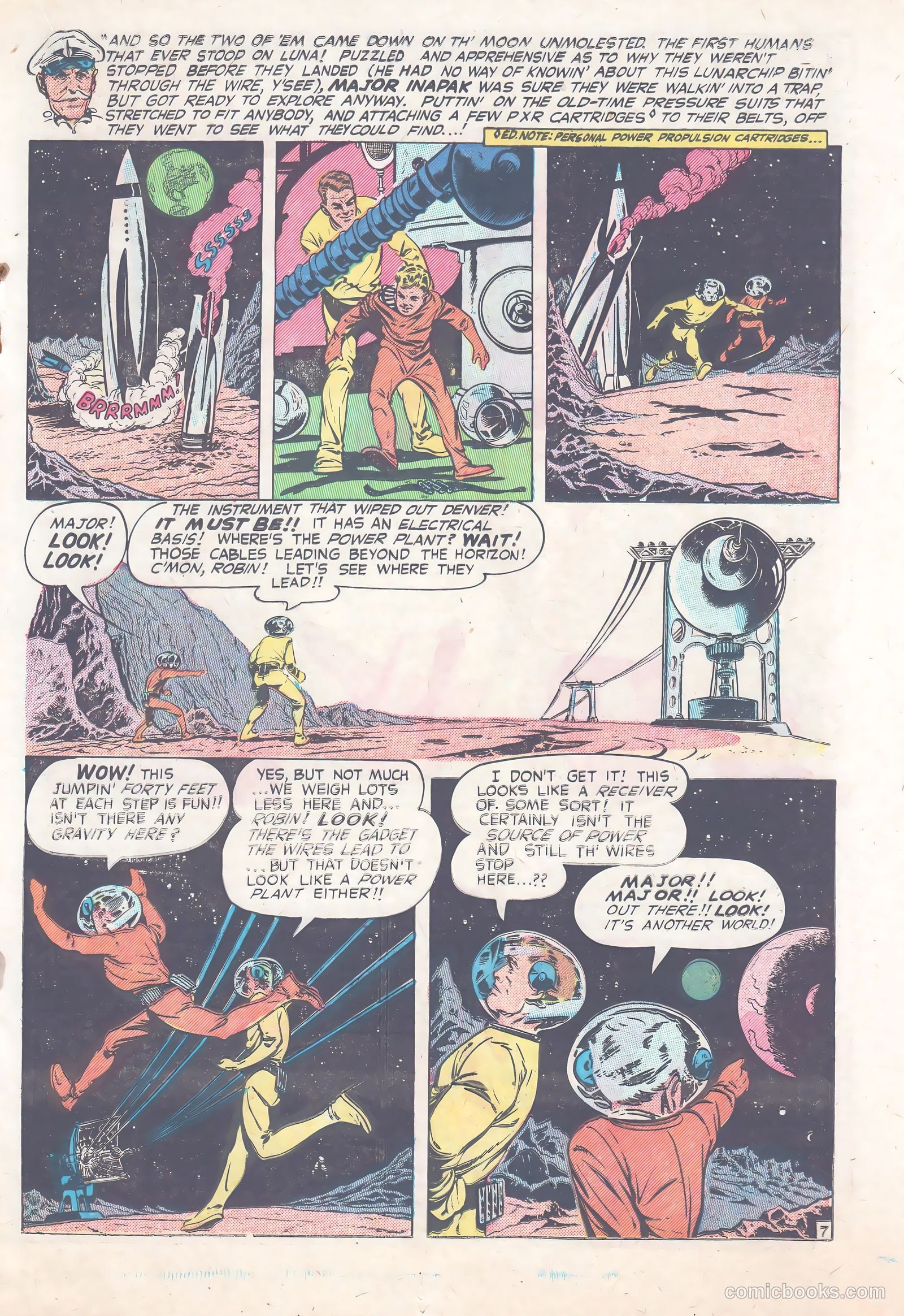 Major Inapak the Space Ace #1 (1951) — page 9 of 20