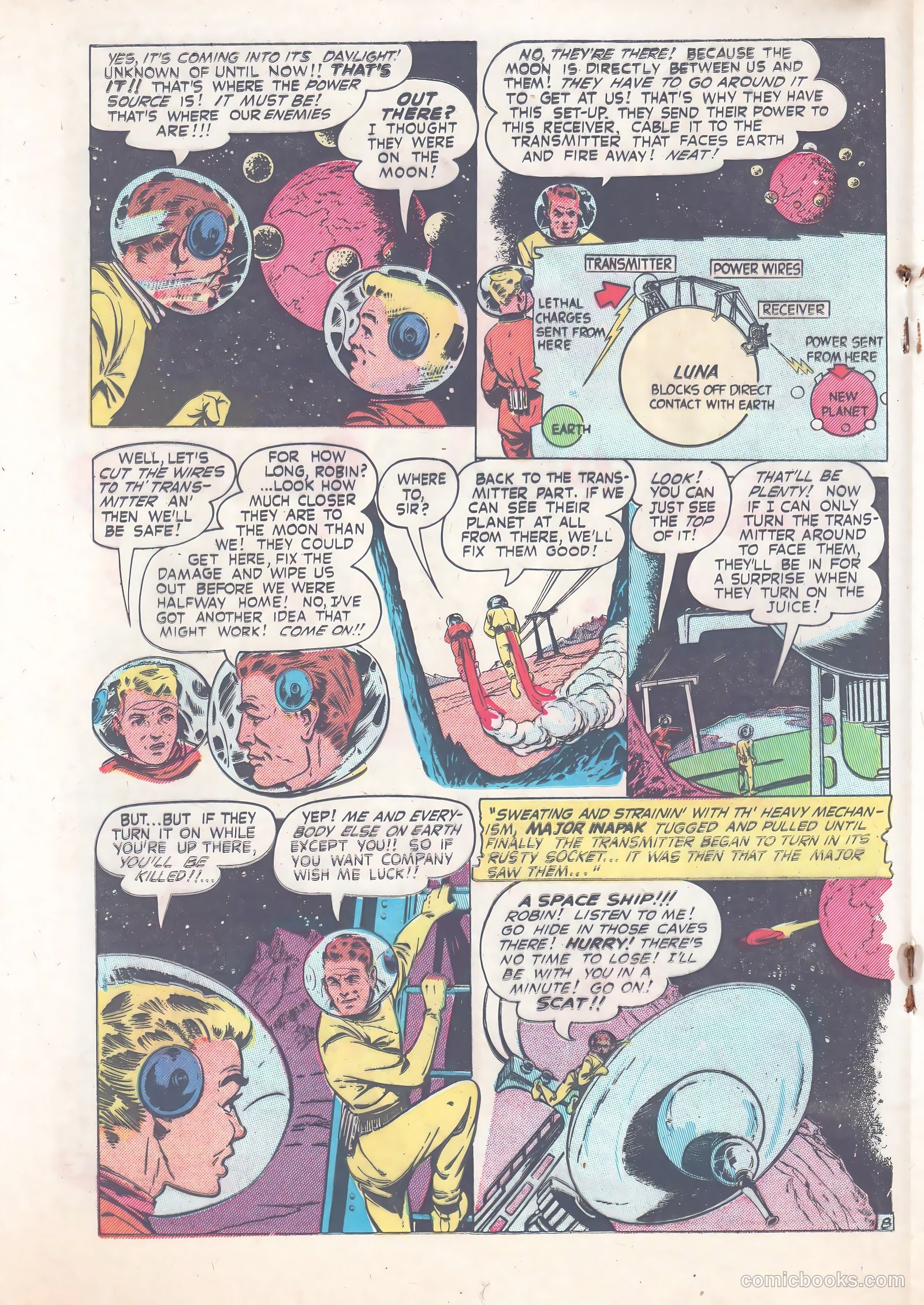 Major Inapak the Space Ace #1 (1951) — page 10 of 20