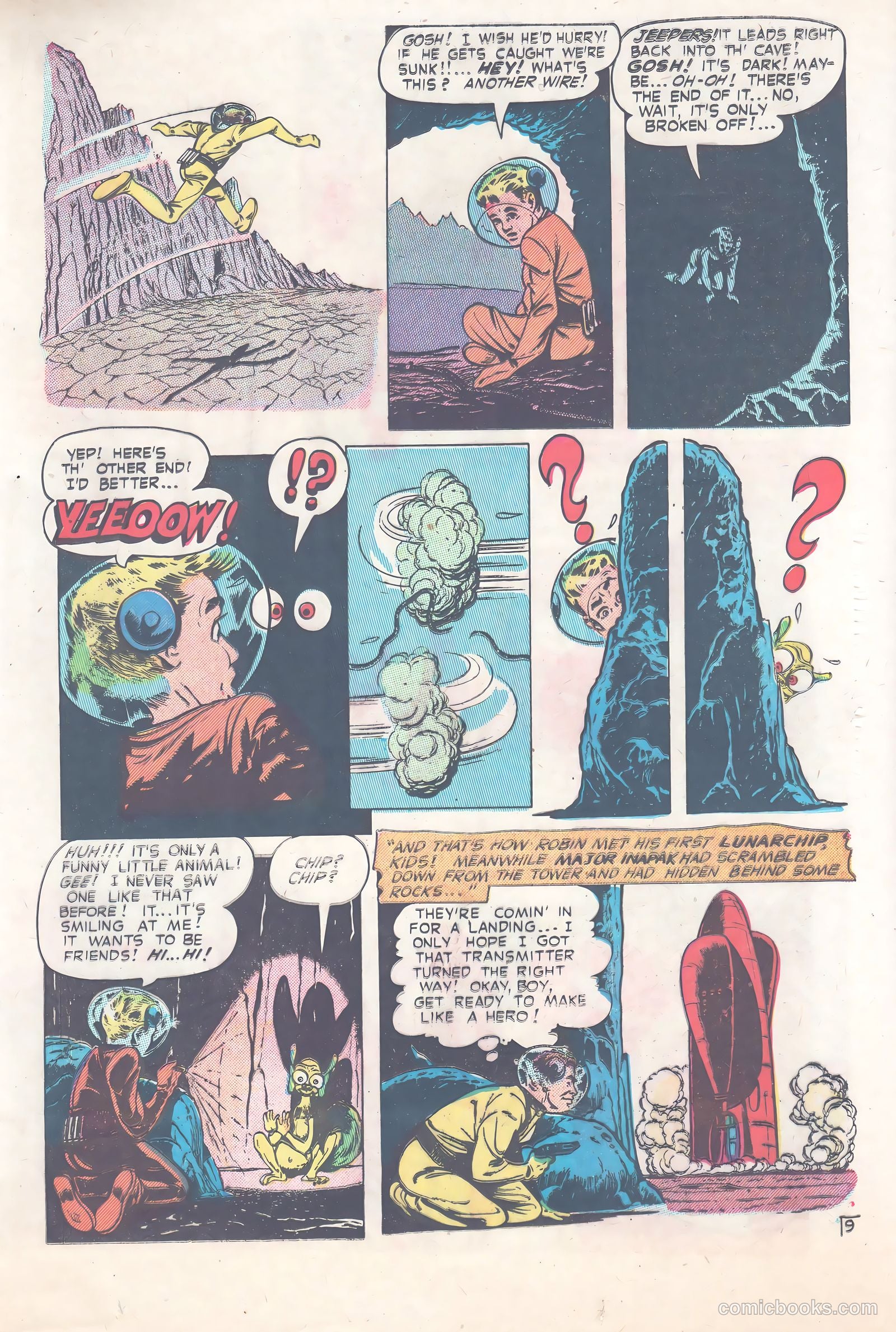 Major Inapak the Space Ace #1 (1951) — page 11 of 20