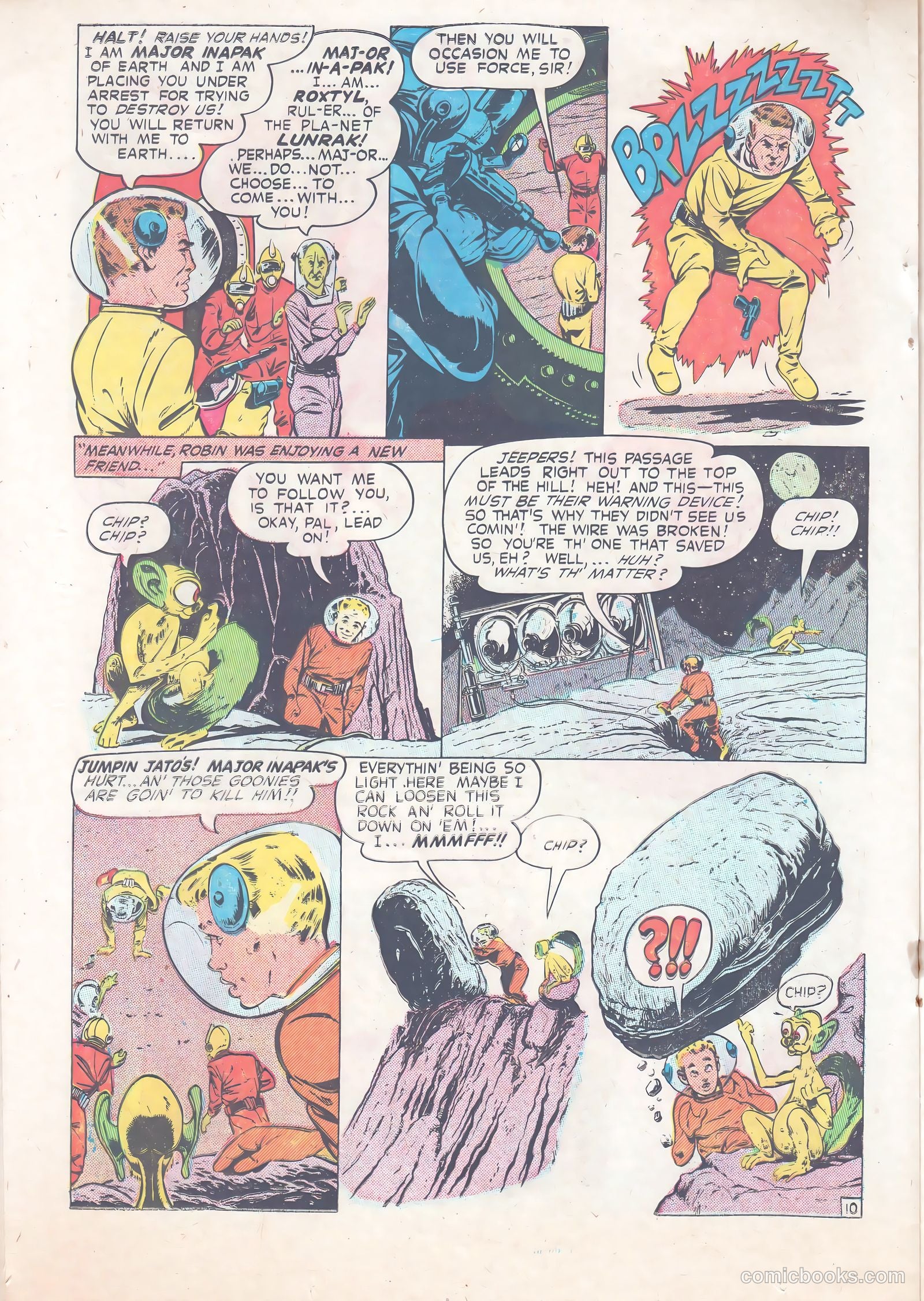 Major Inapak the Space Ace #1 (1951) — page 12 of 20