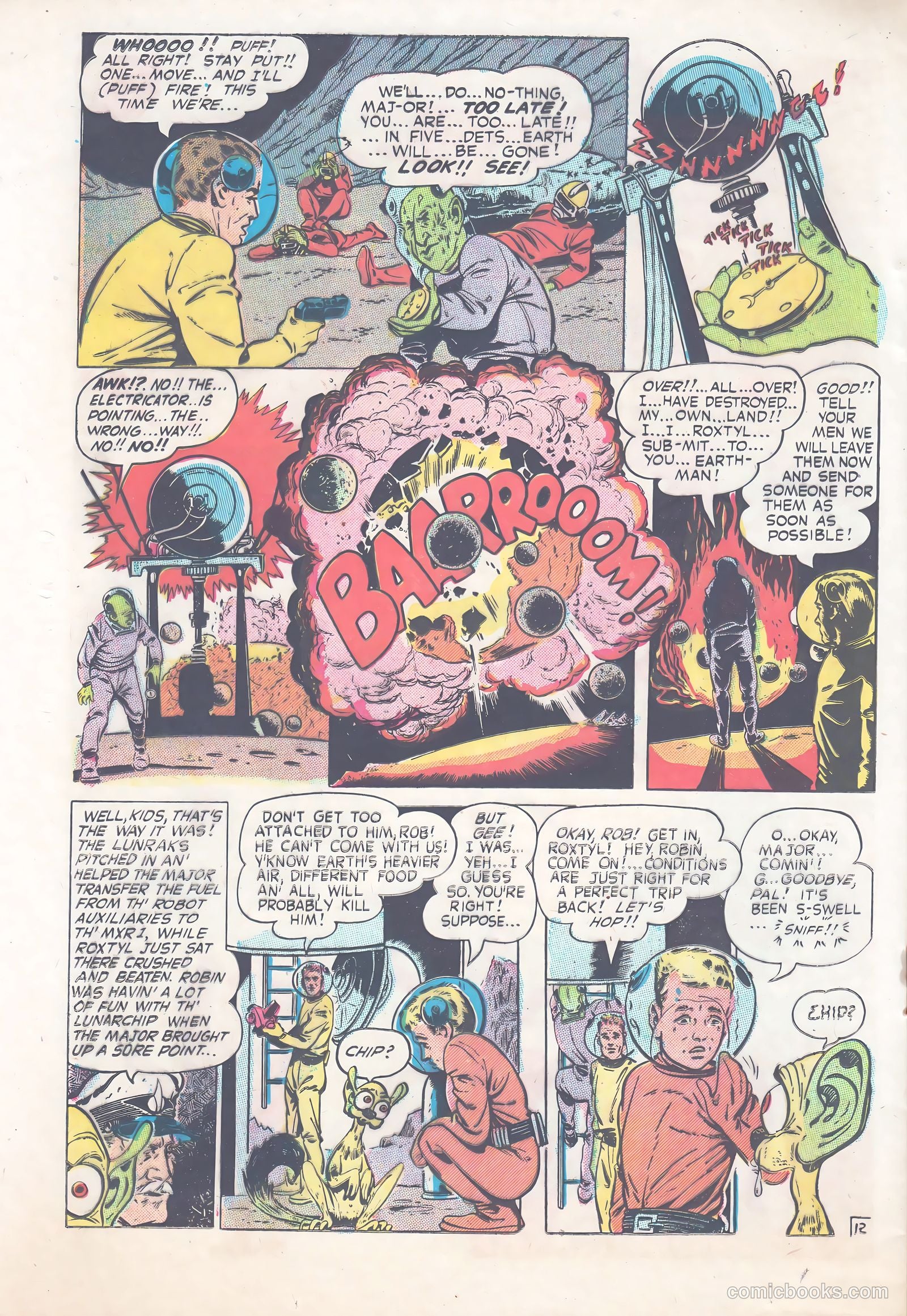 Major Inapak the Space Ace #1 (1951) — page 14 of 20