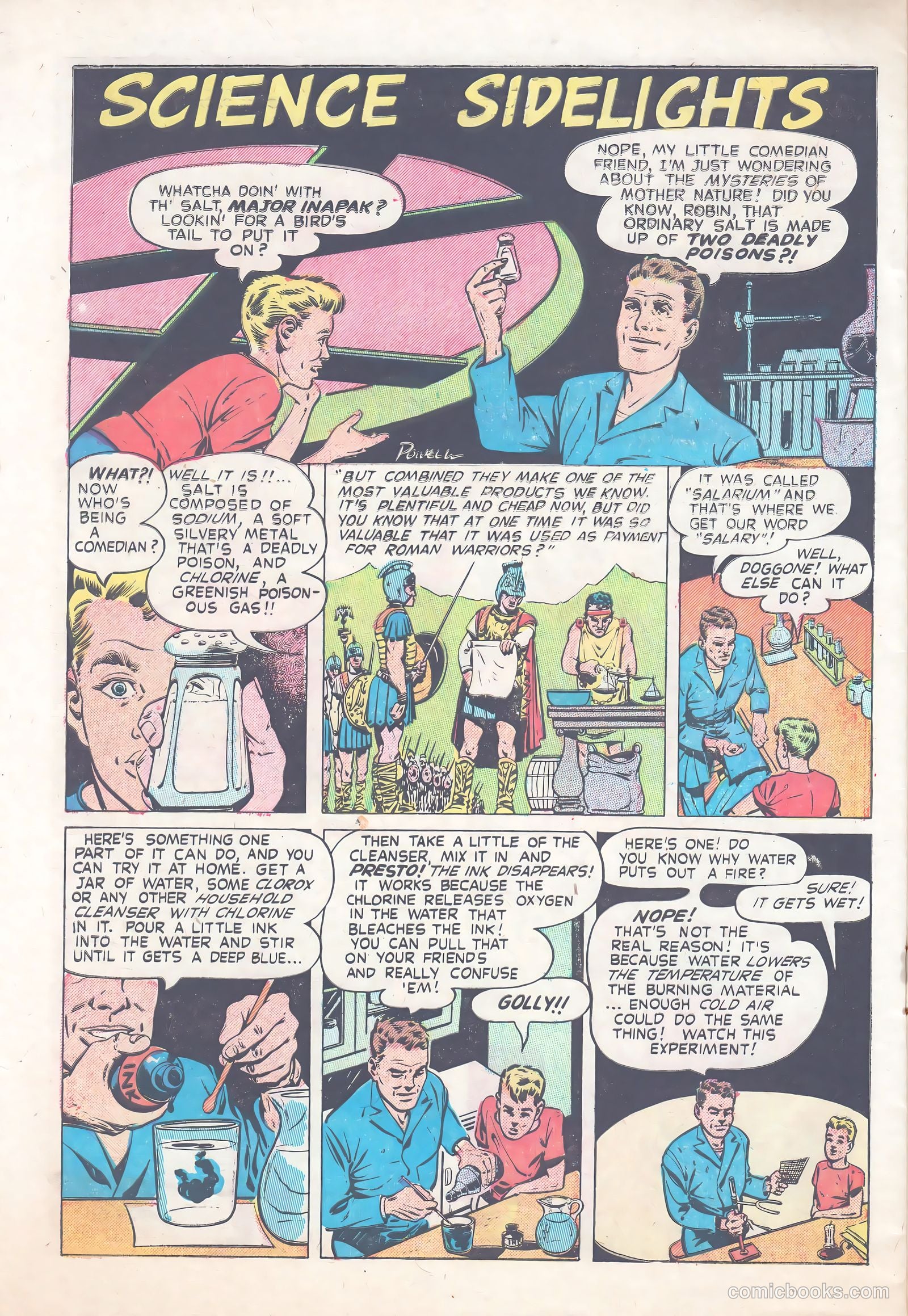 Major Inapak the Space Ace #1 (1951) — page 16 of 20