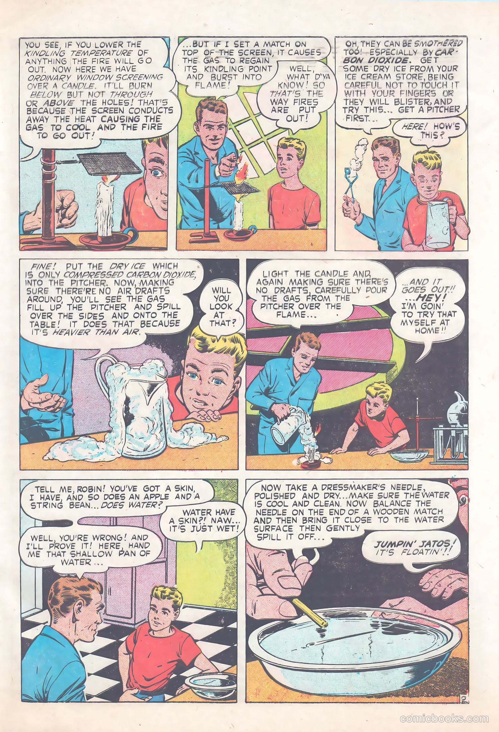 Major Inapak the Space Ace #1 (1951) — page 17 of 20