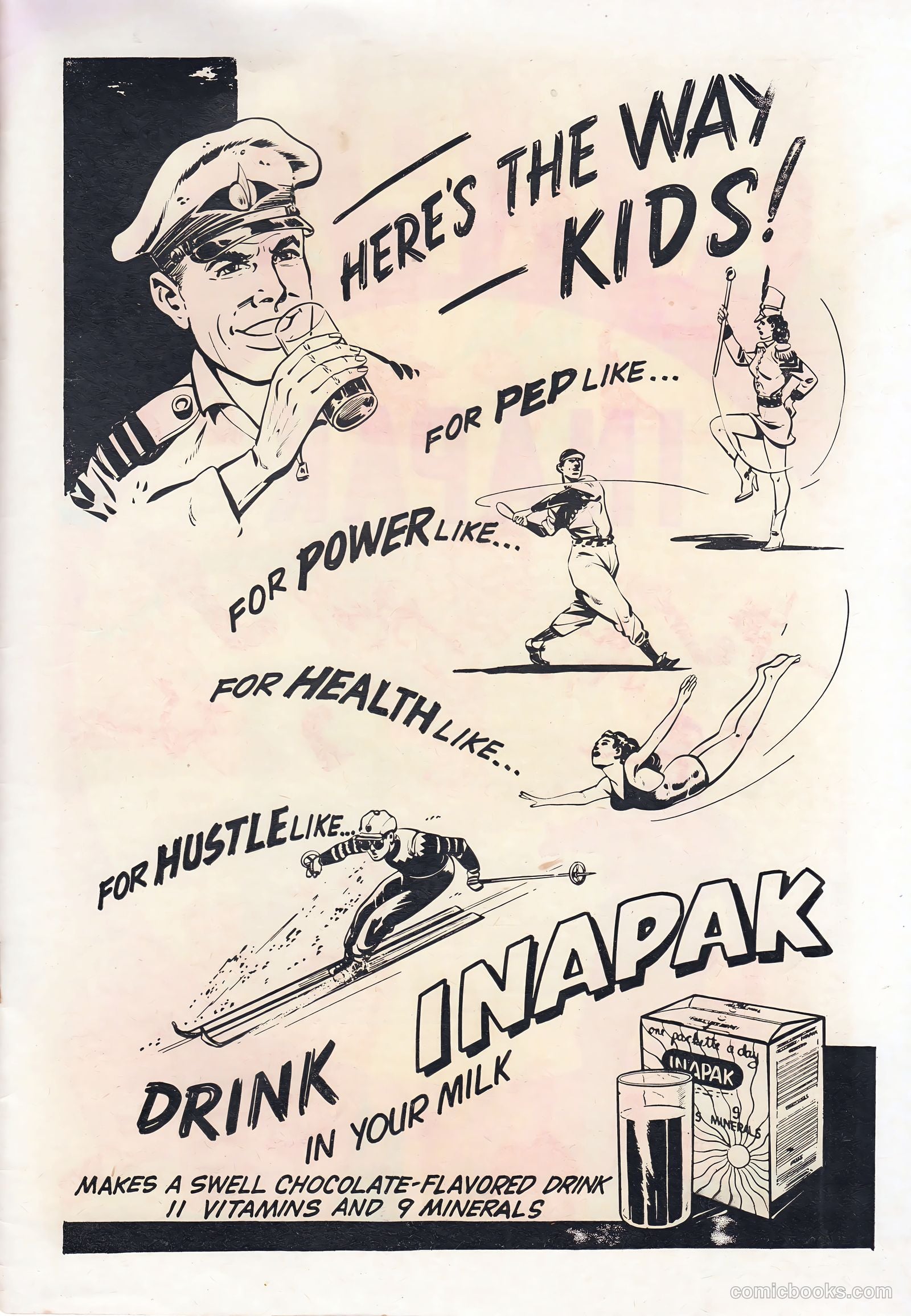 Major Inapak the Space Ace #1 (1951) — page 19 of 20