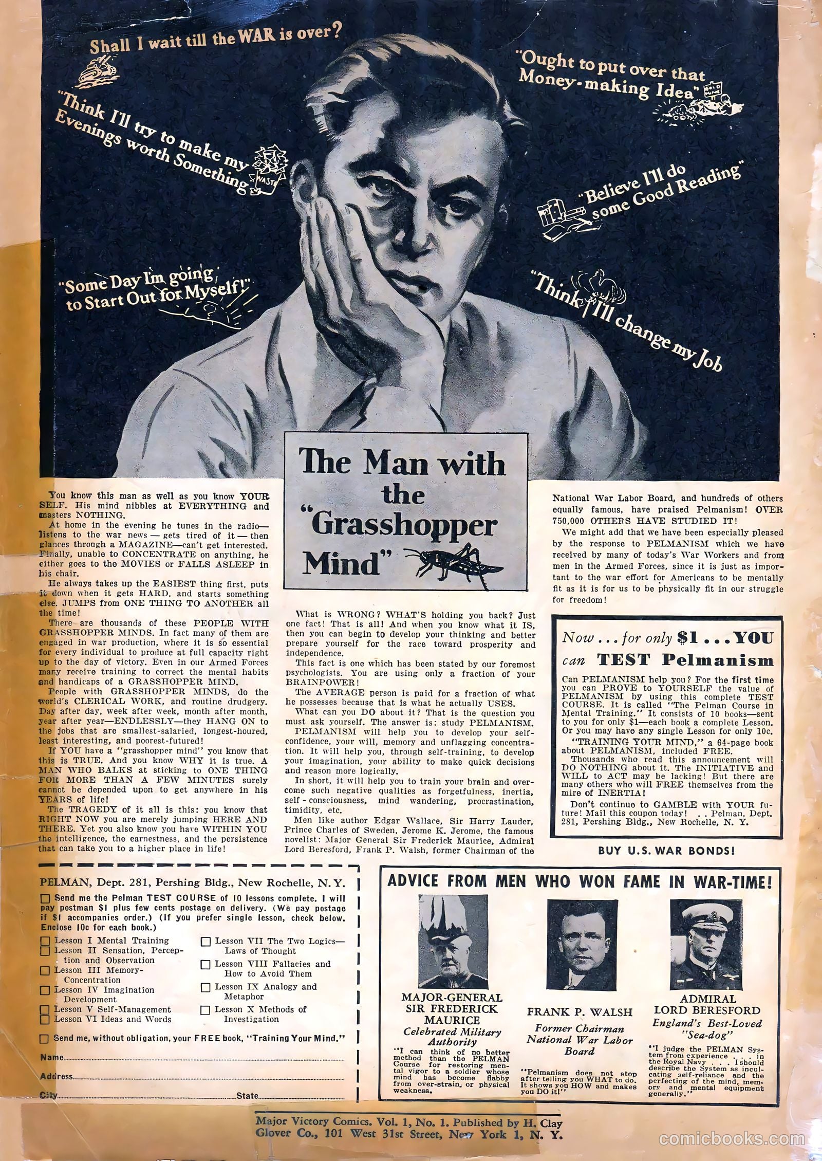 Major Victory Comics #1 (1944) — page 2 of 50