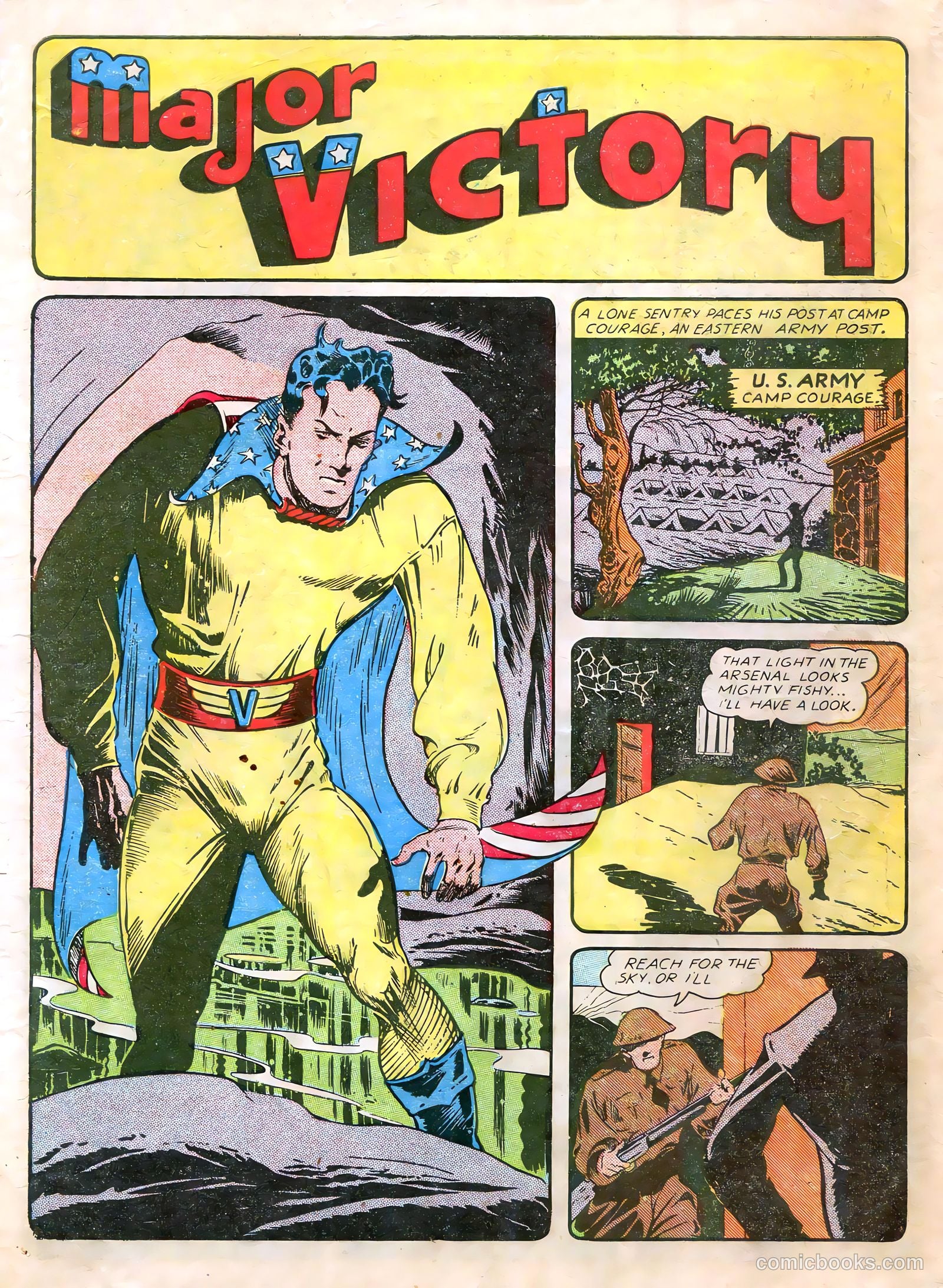 Major Victory Comics #1 (1944) — page 3 of 50