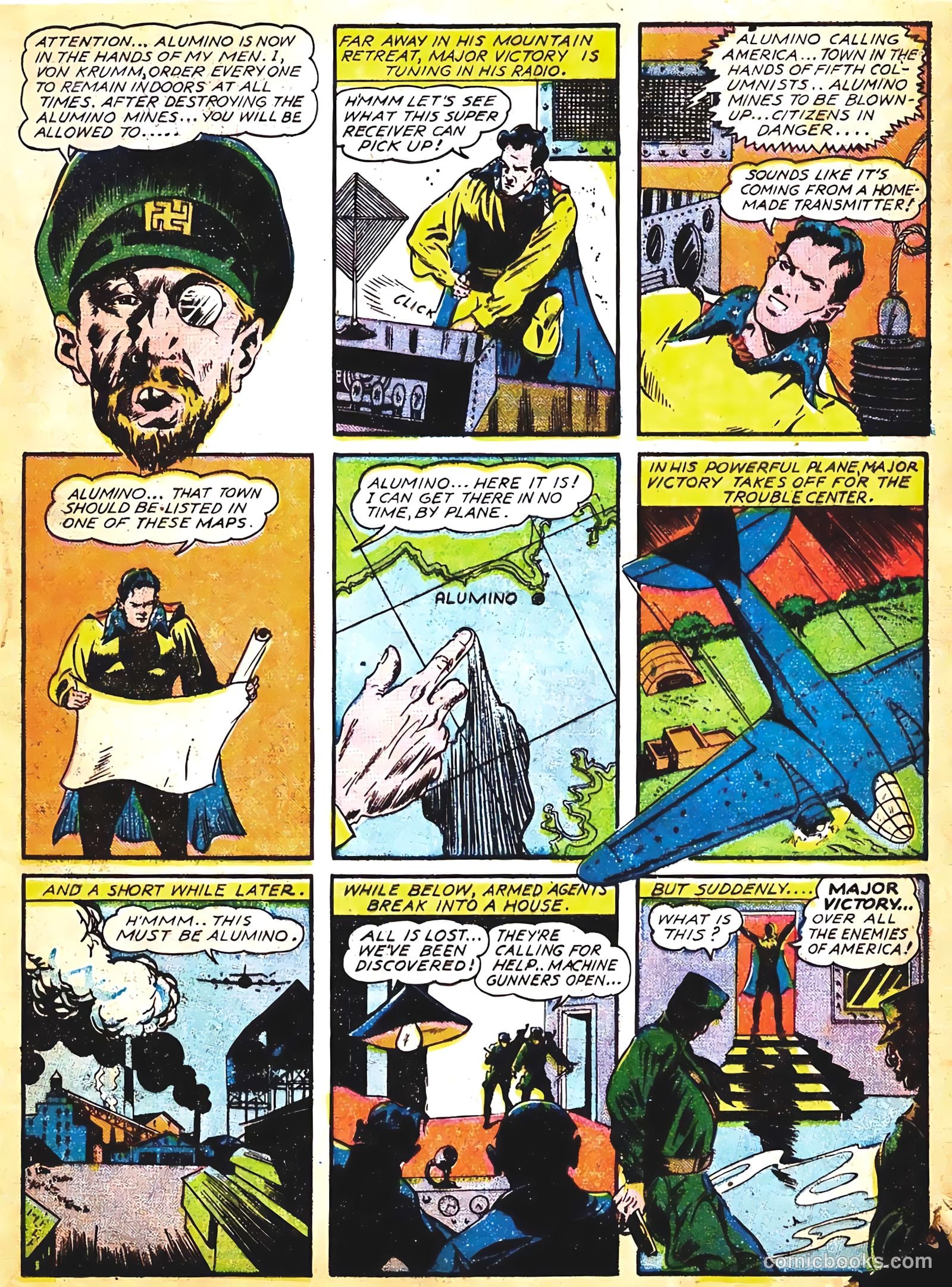 Major Victory Comics #1 (1944) — page 7 of 50