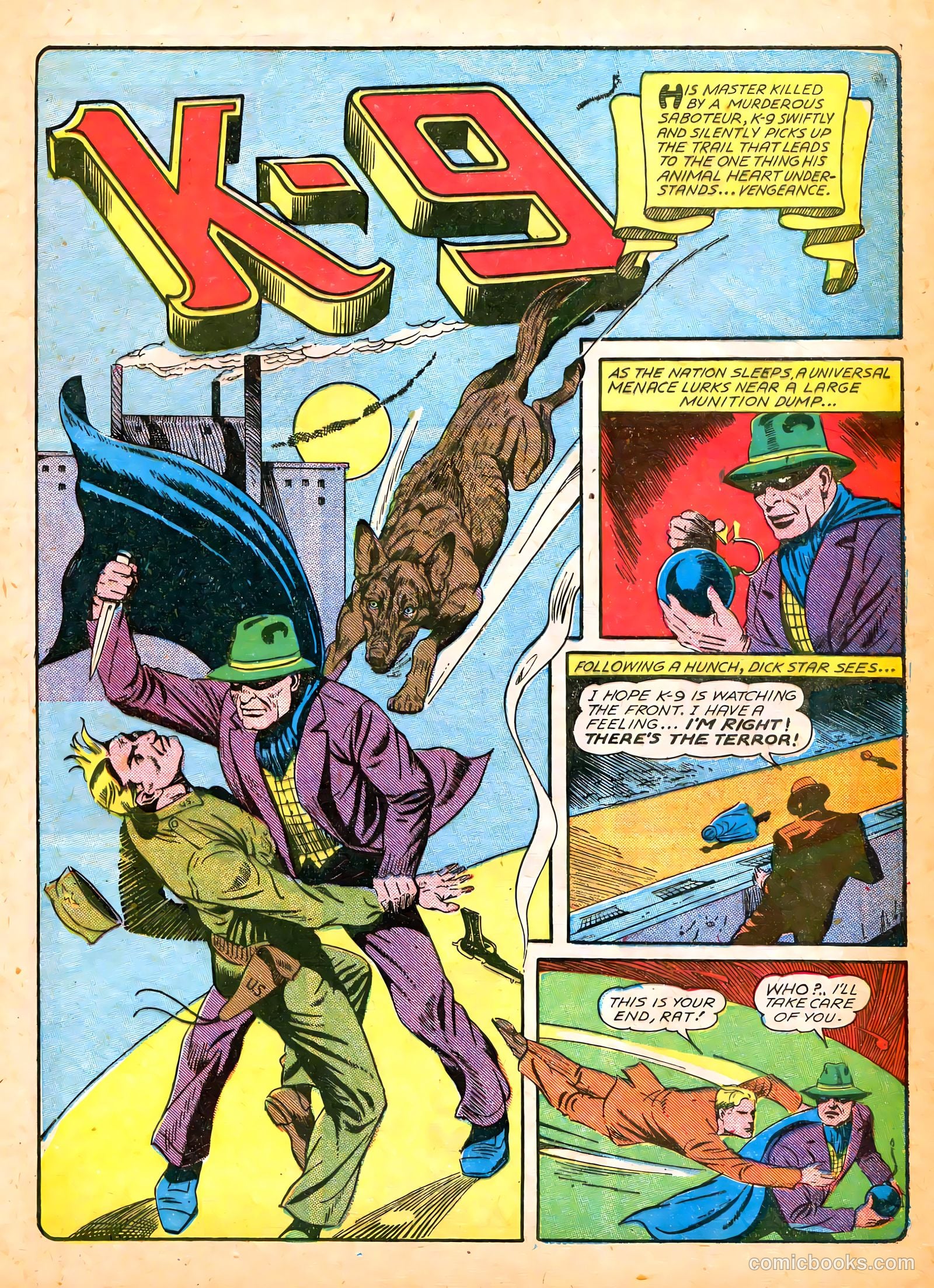 Major Victory Comics #1 (1944) — page 11 of 50