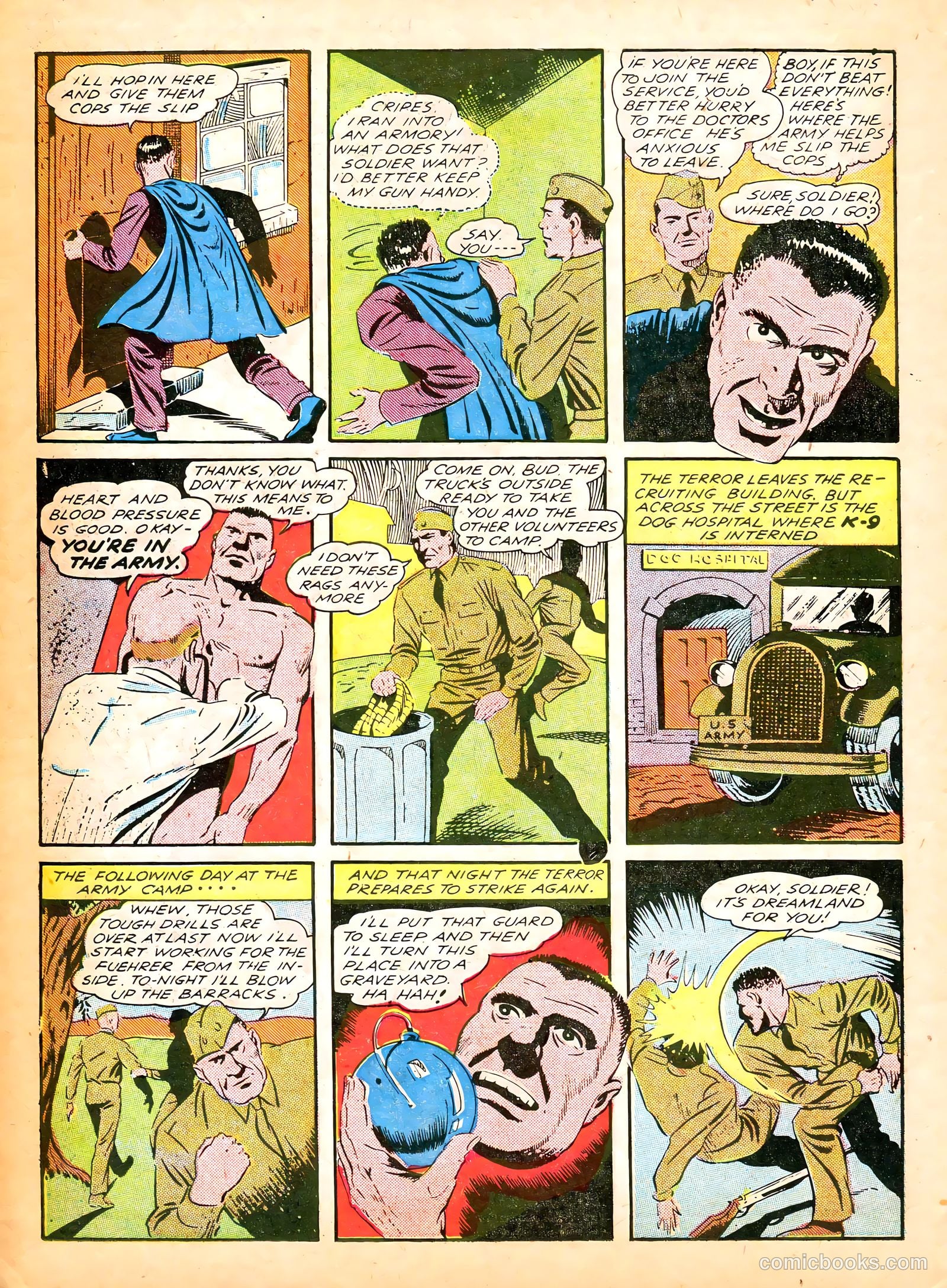 Major Victory Comics #1 (1944) — page 14 of 50
