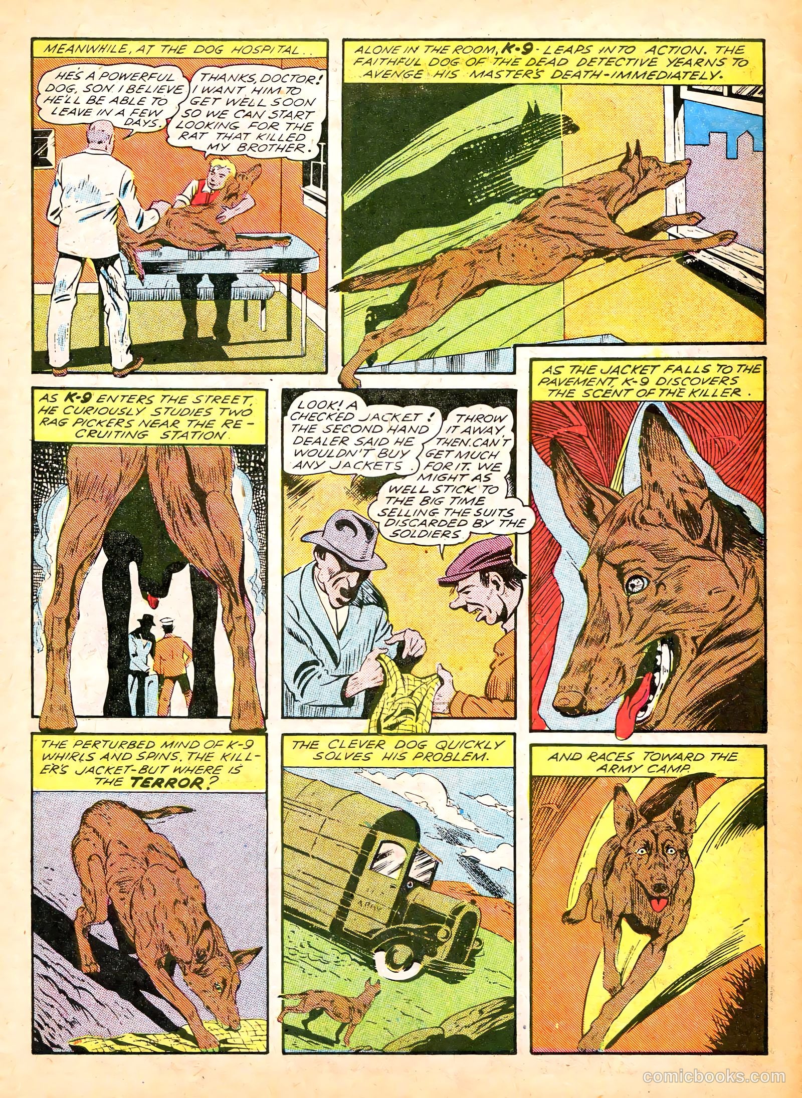 Major Victory Comics #1 (1944) — page 15 of 50
