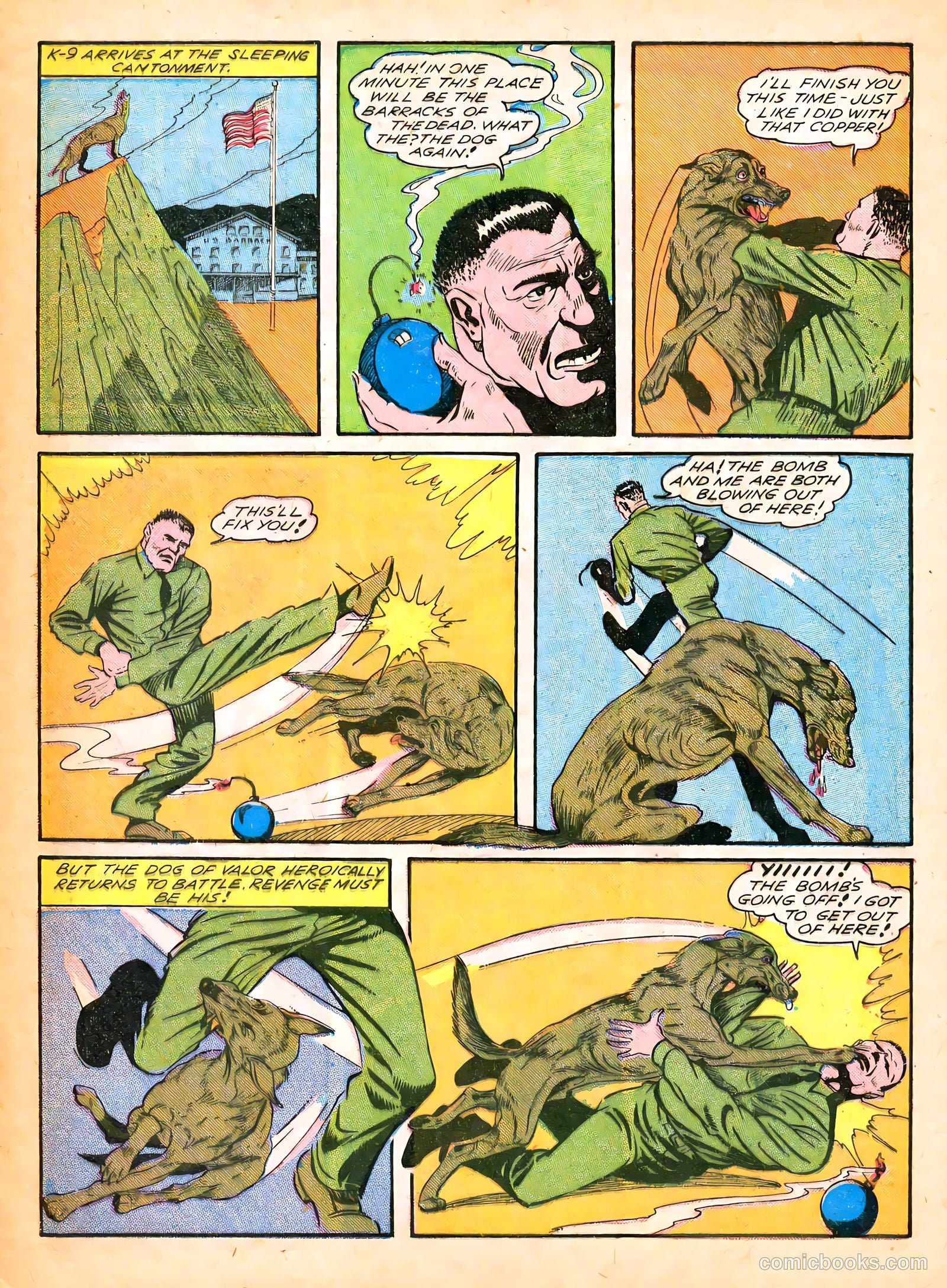 Major Victory Comics #1 (1944) — page 16 of 50