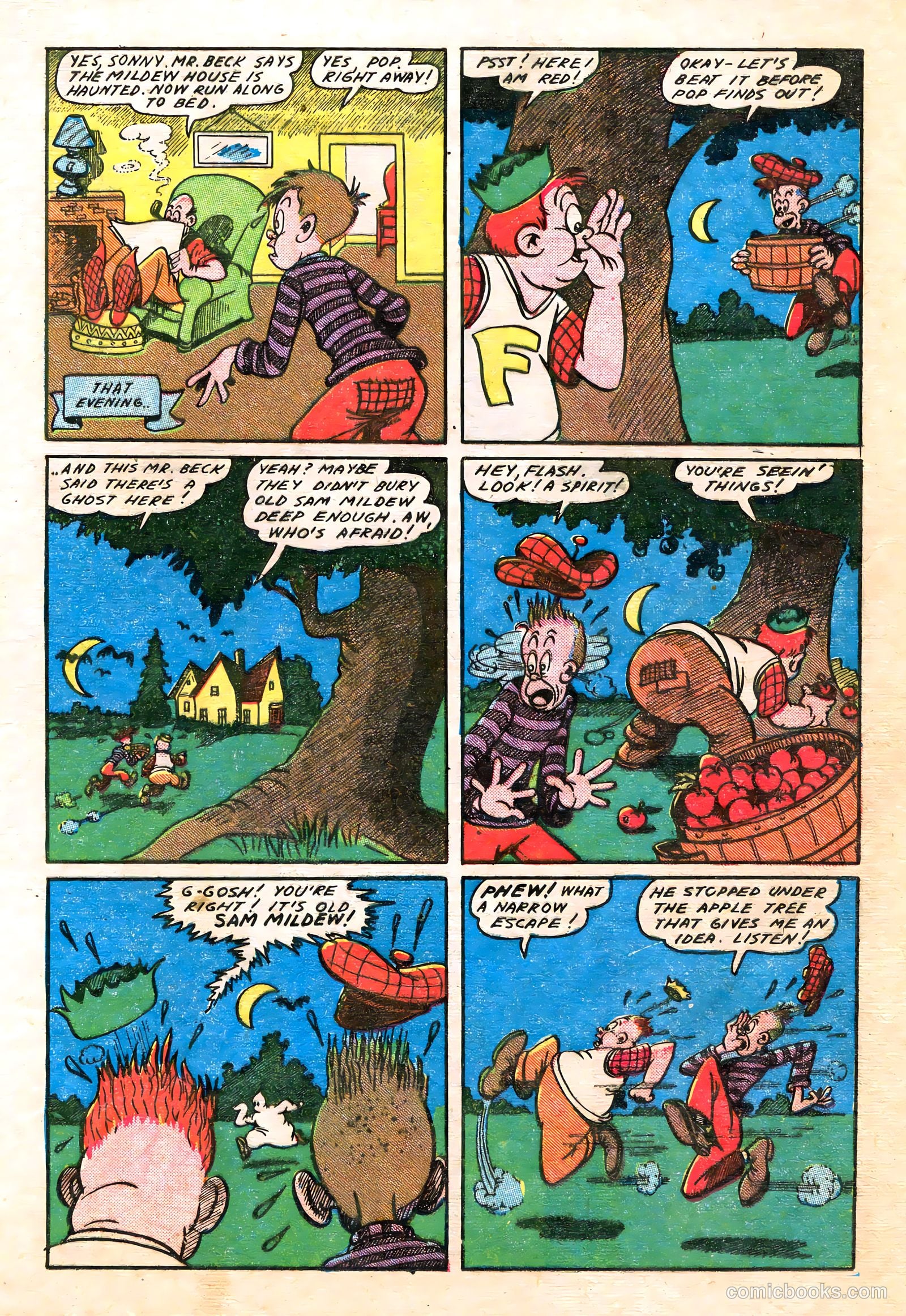 Major Victory Comics #1 (1944) — page 19 of 50