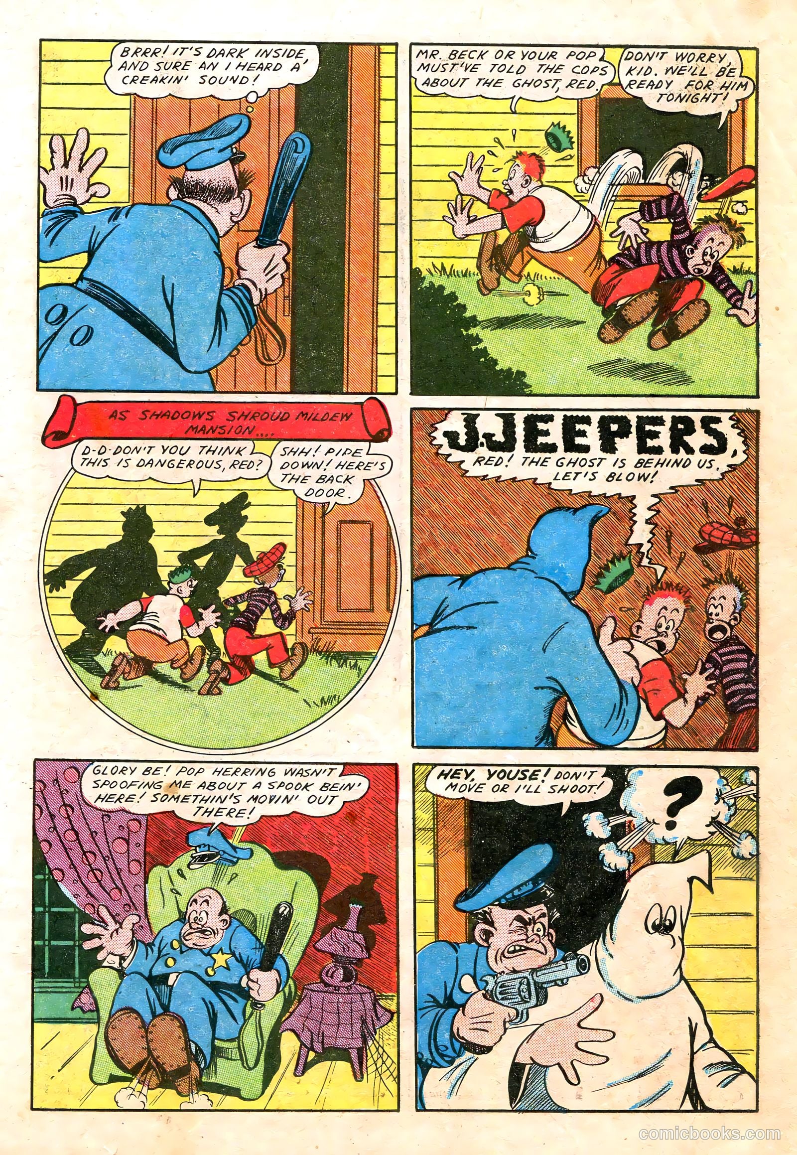 Major Victory Comics #1 (1944) — page 21 of 50