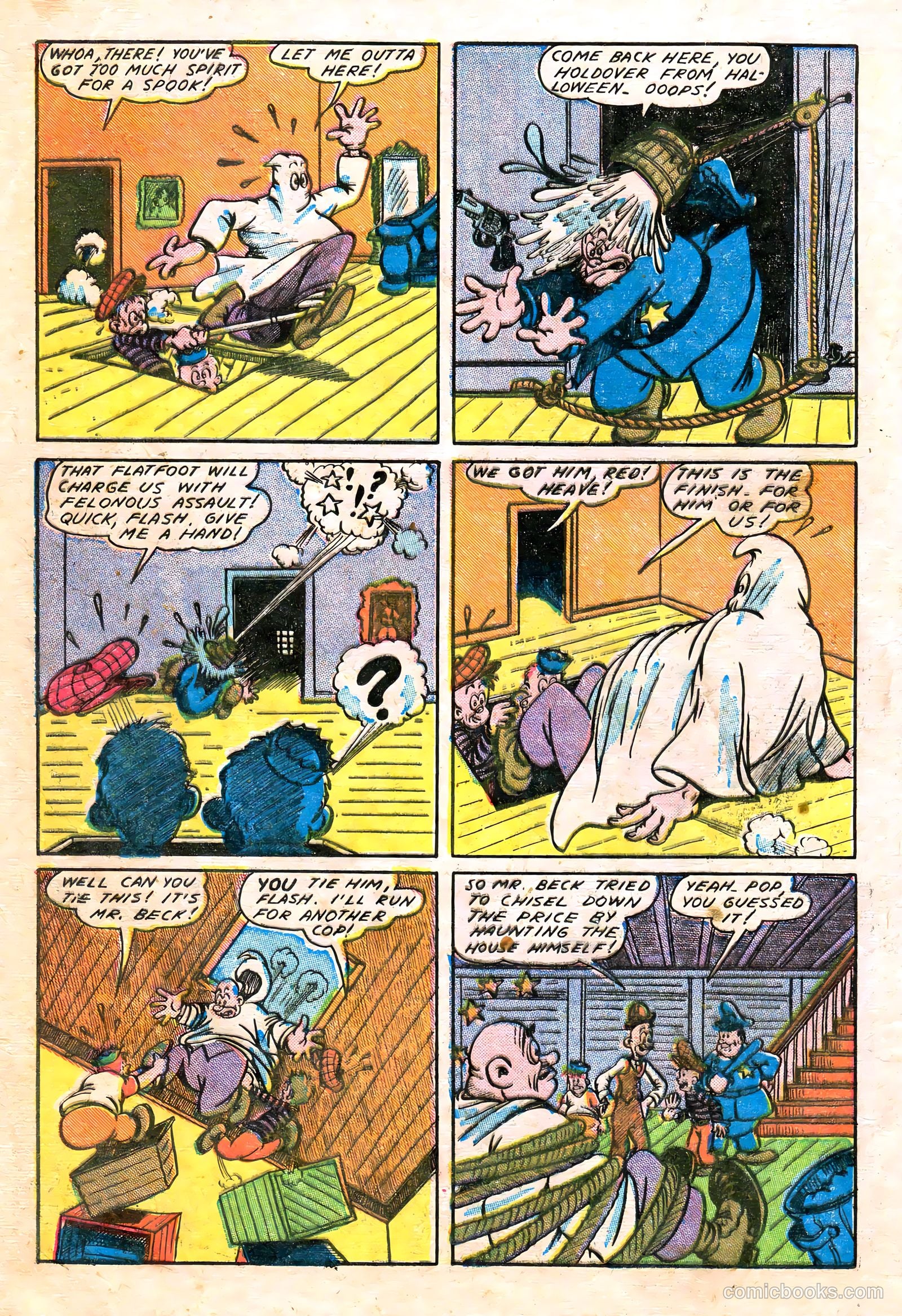 Major Victory Comics #1 (1944) — page 22 of 50