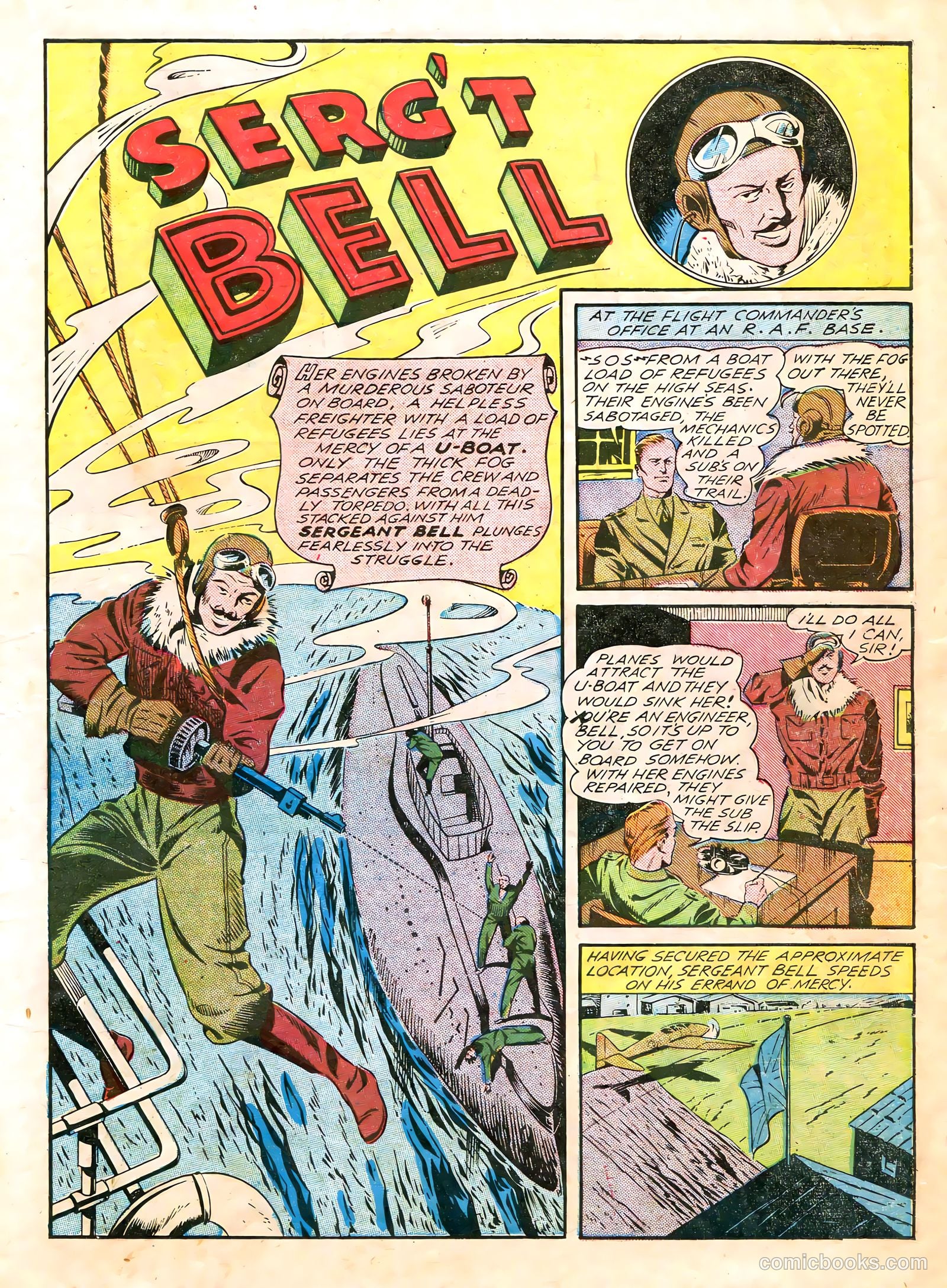 Major Victory Comics #1 (1944) — page 23 of 50