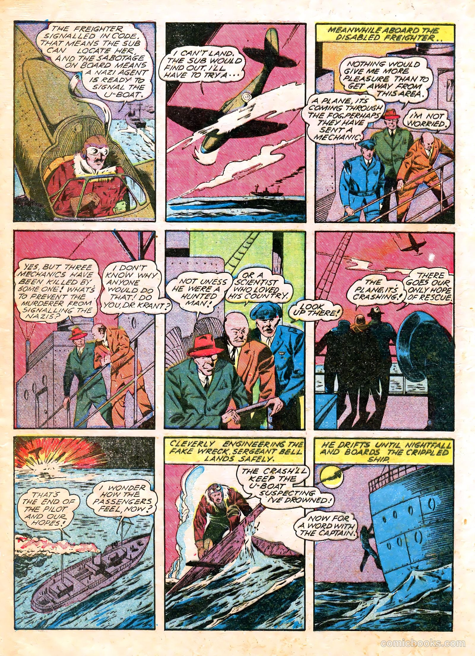 Major Victory Comics #1 (1944) — page 24 of 50