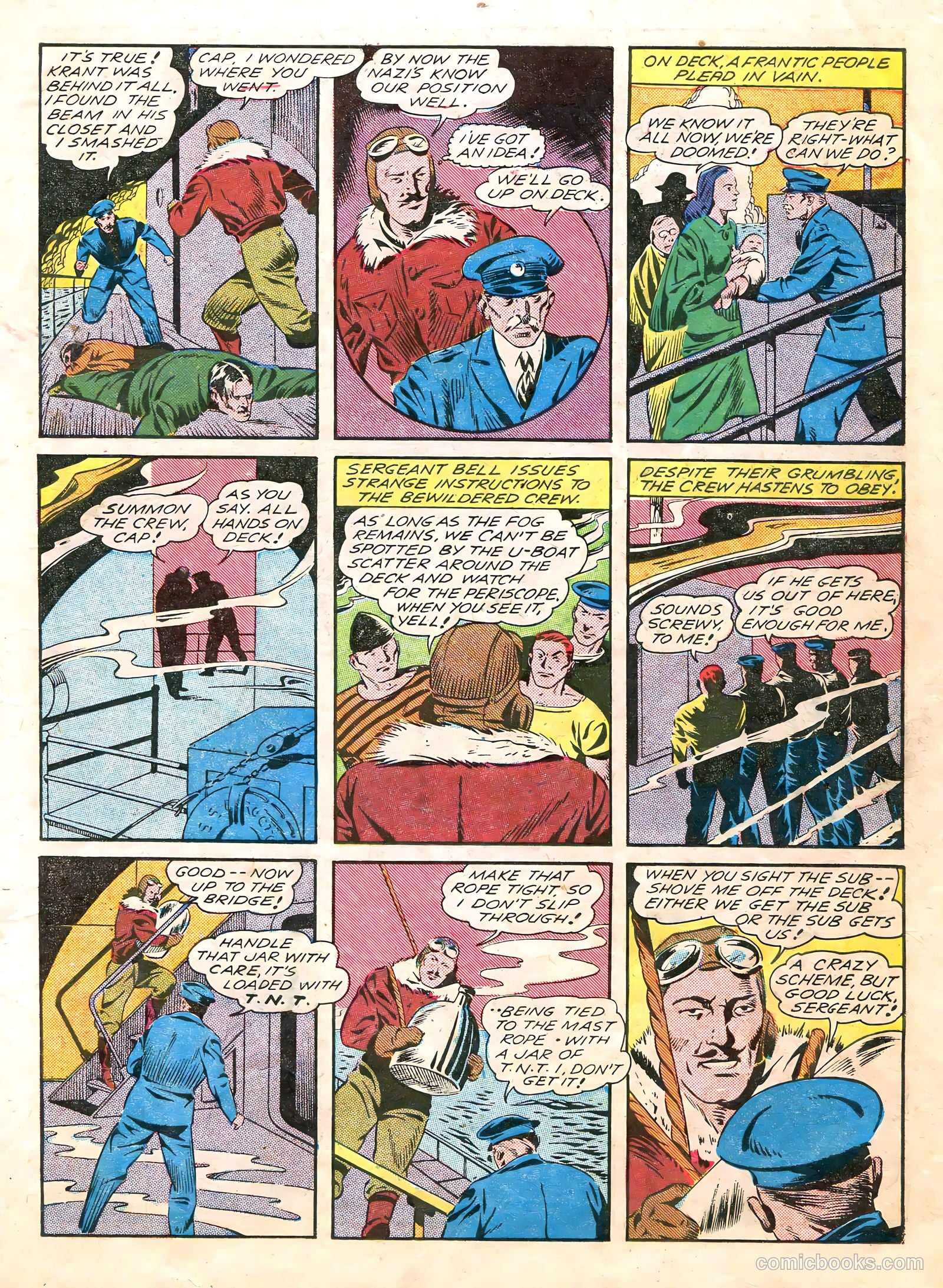 Major Victory Comics #1 (1944) — page 27 of 50
