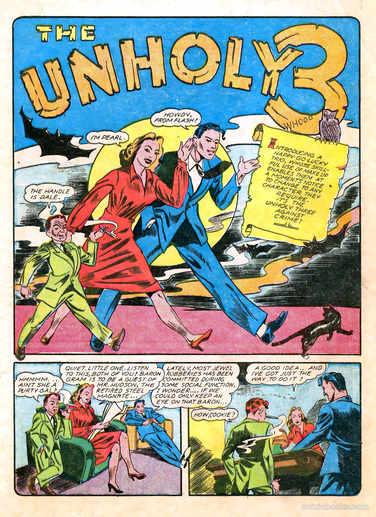 Major Victory Comics #1 (1944) — page 29 of 50