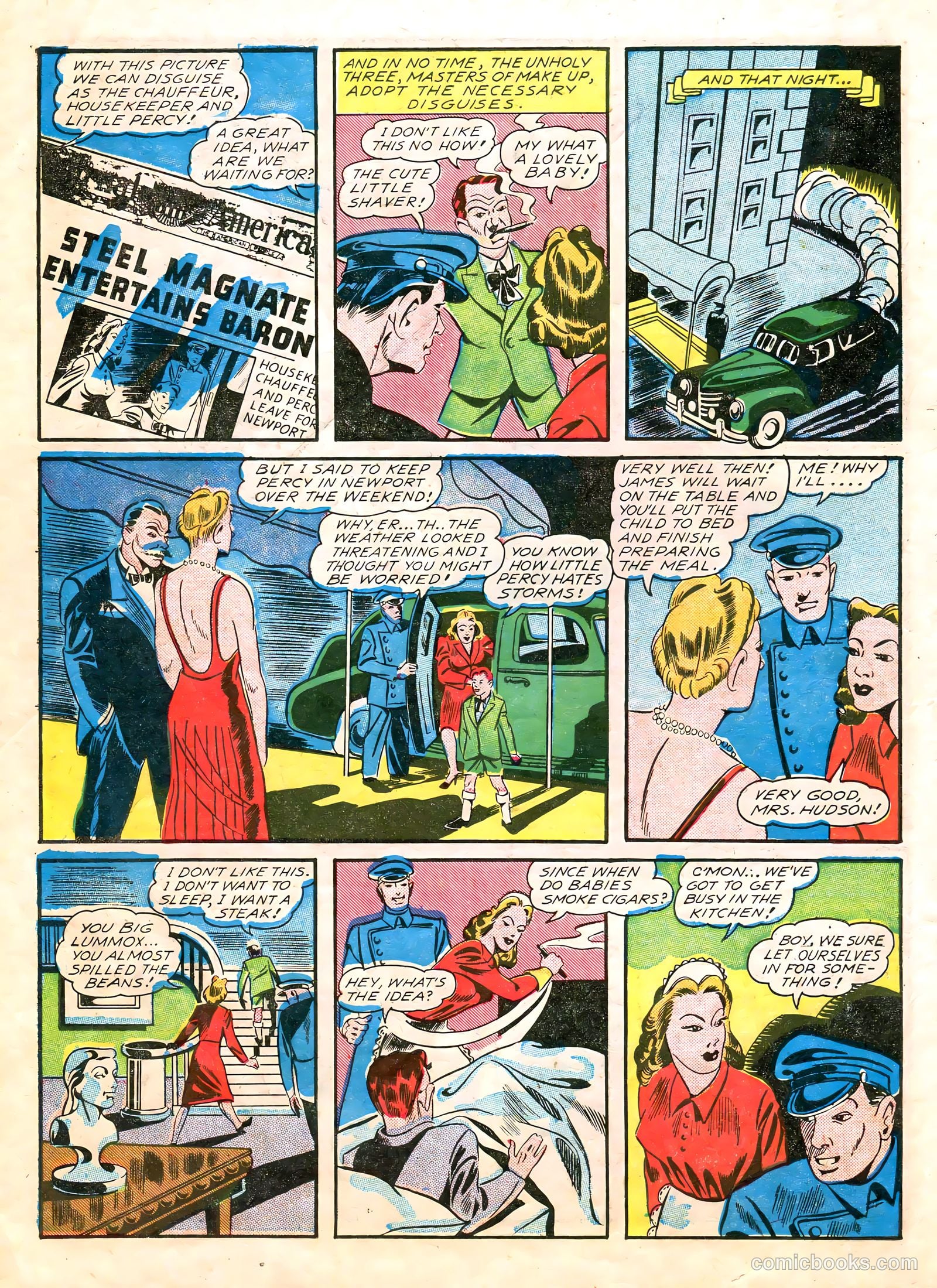 Major Victory Comics #1 (1944) — page 30 of 50