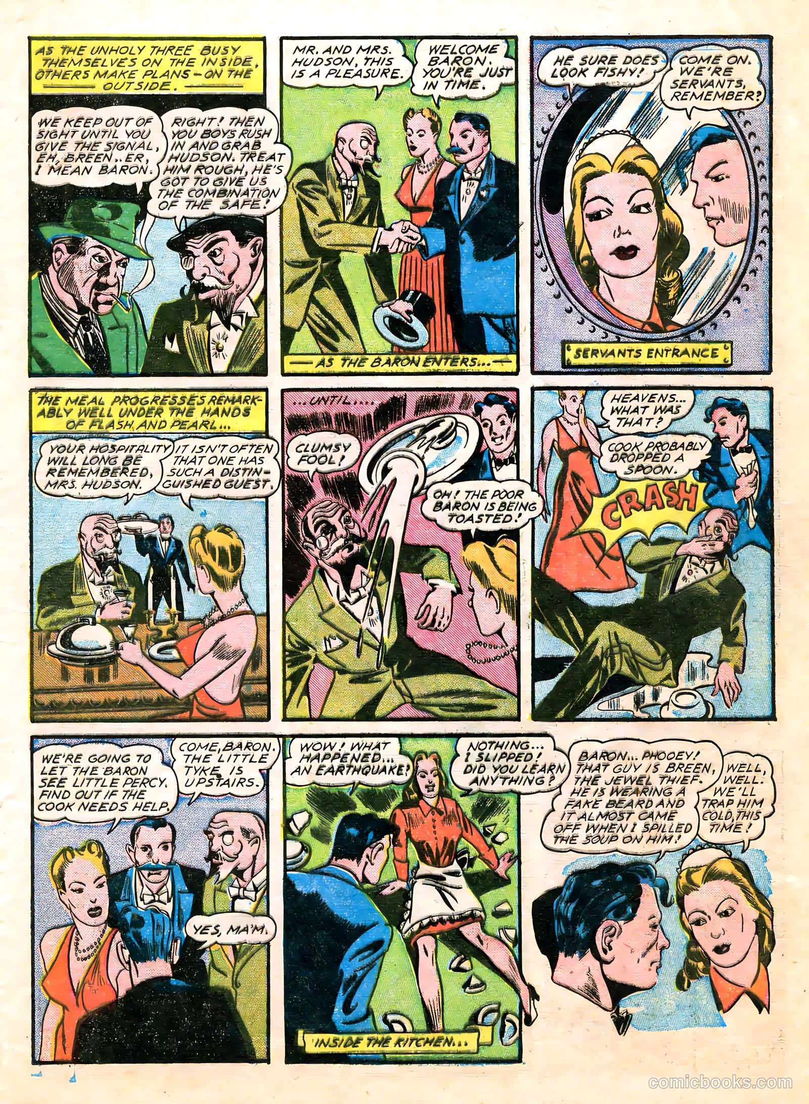 Major Victory Comics #1 (1944) — page 31 of 50