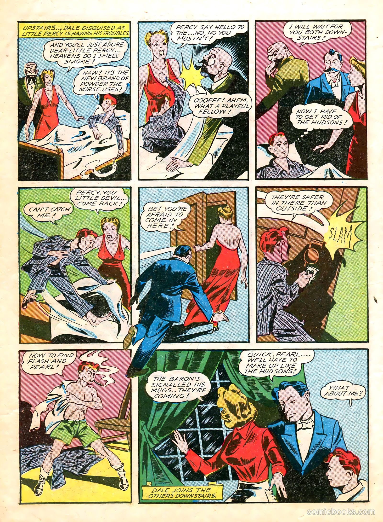 Major Victory Comics #1 (1944) — page 32 of 50