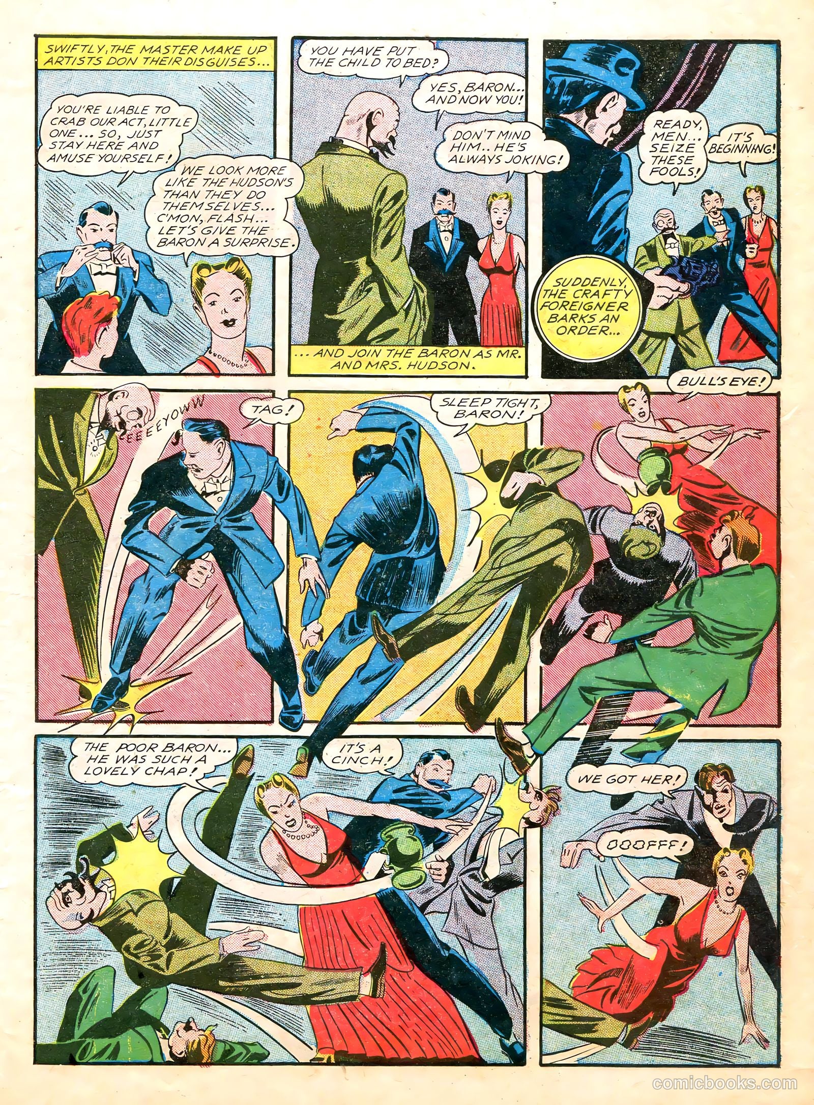 Major Victory Comics #1 (1944) — page 33 of 50