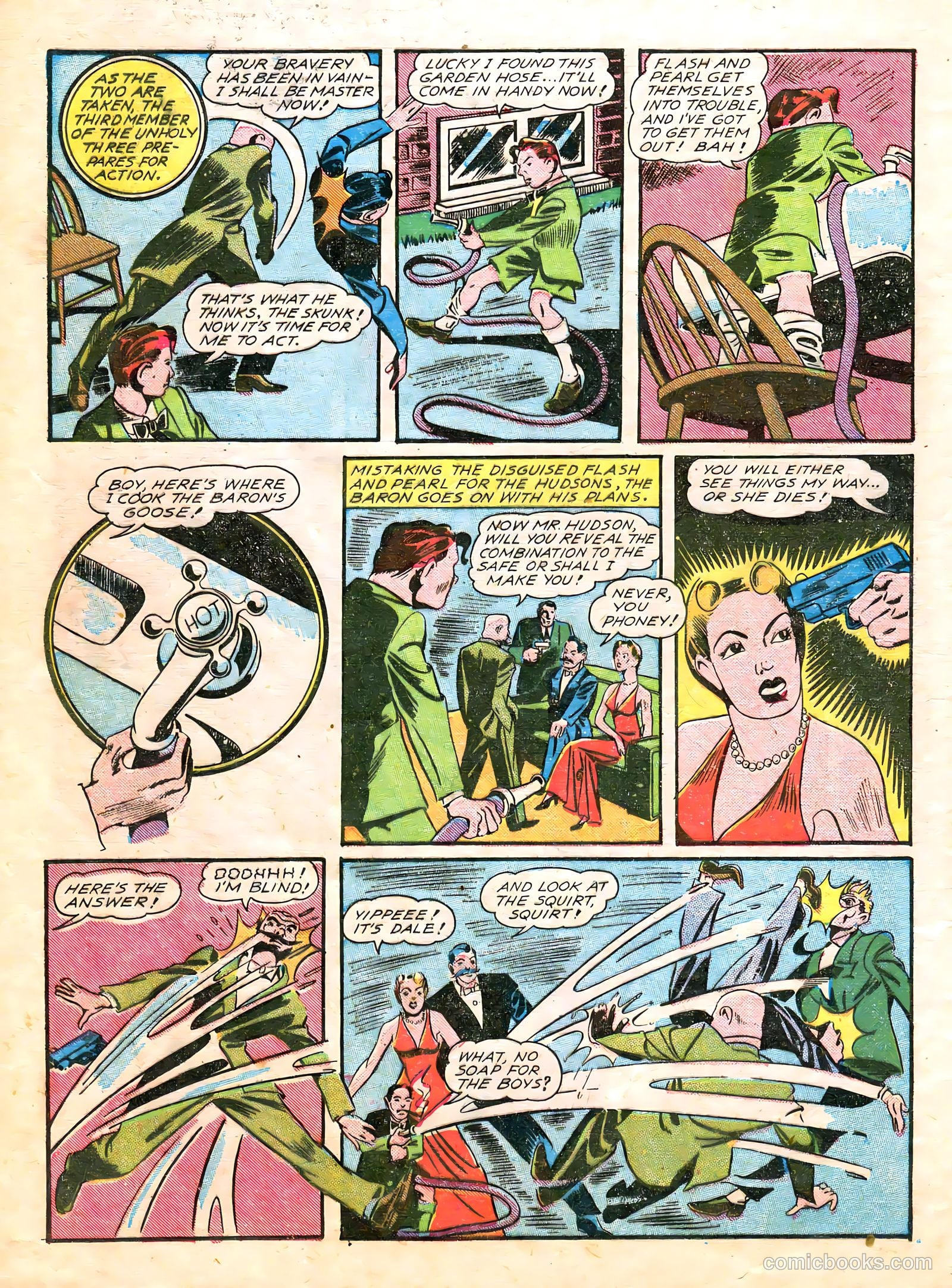 Major Victory Comics #1 (1944) — page 34 of 50