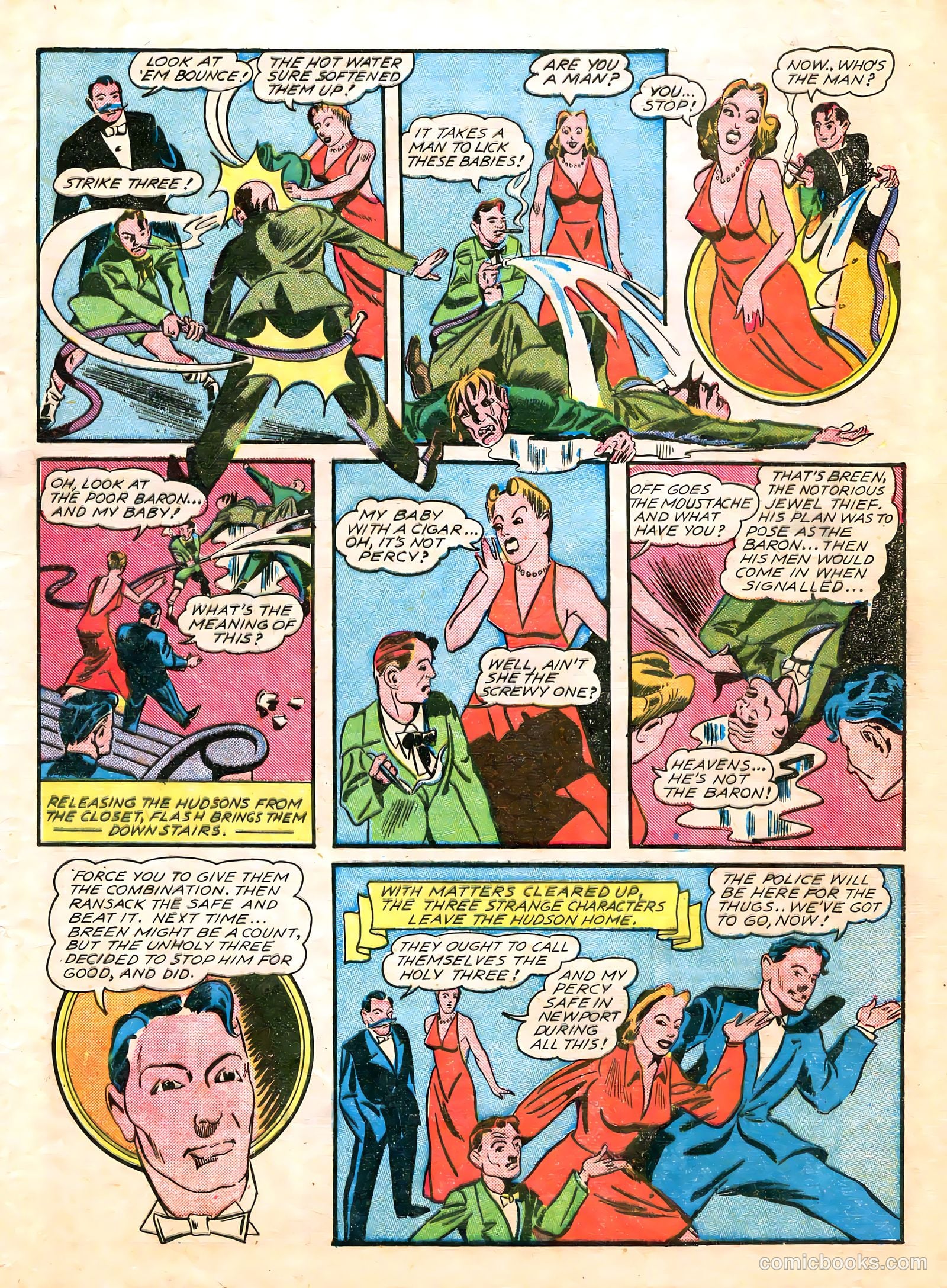 Major Victory Comics #1 (1944) — page 35 of 50