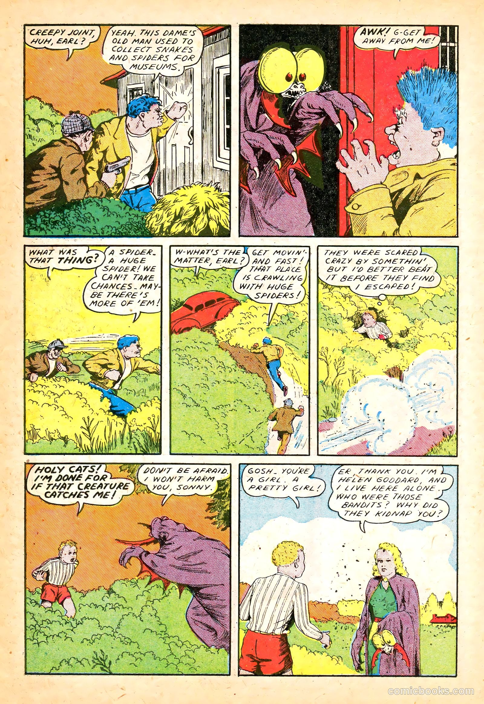 Major Victory Comics #1 (1944) — page 38 of 50