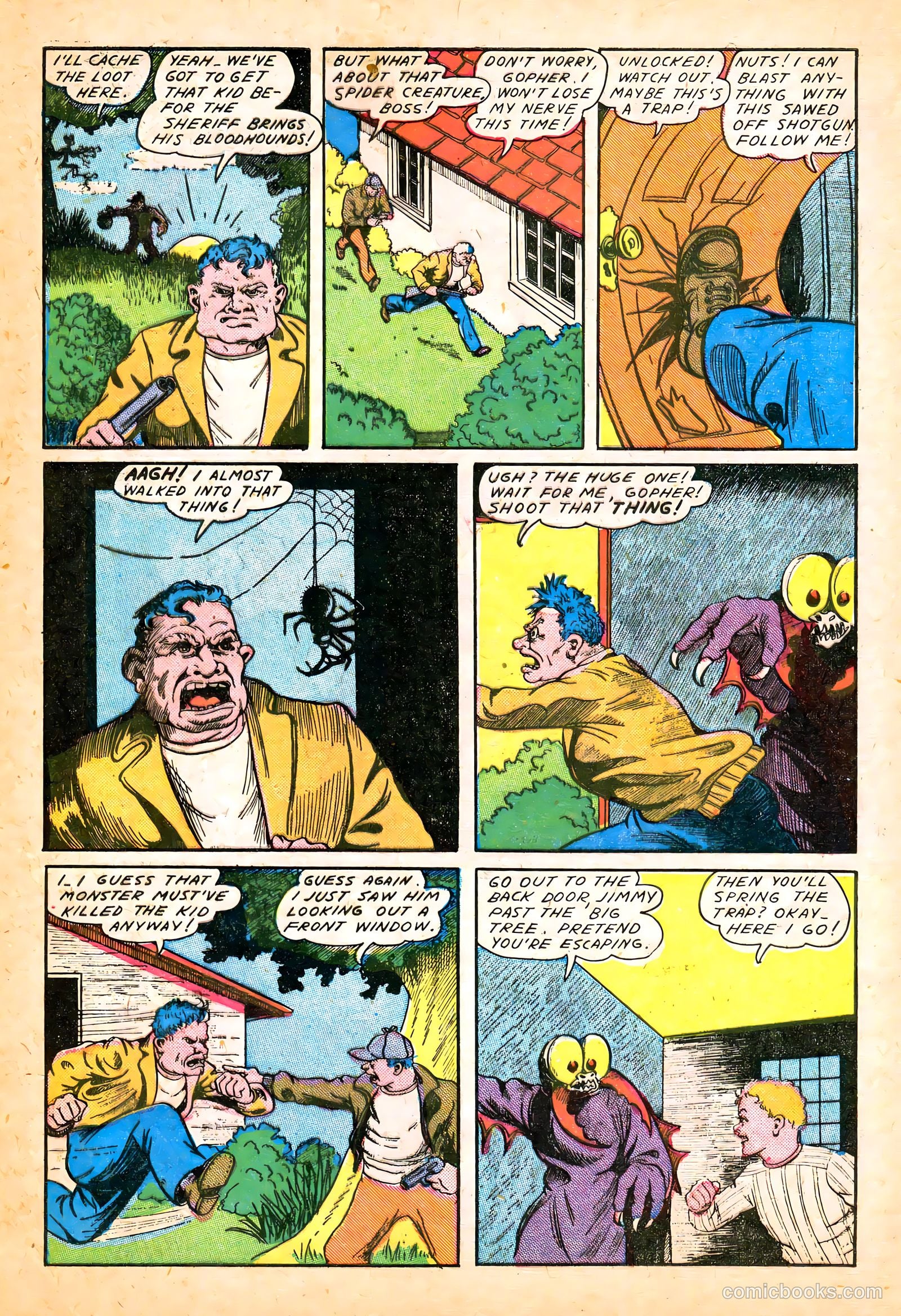 Major Victory Comics #1 (1944) — page 40 of 50