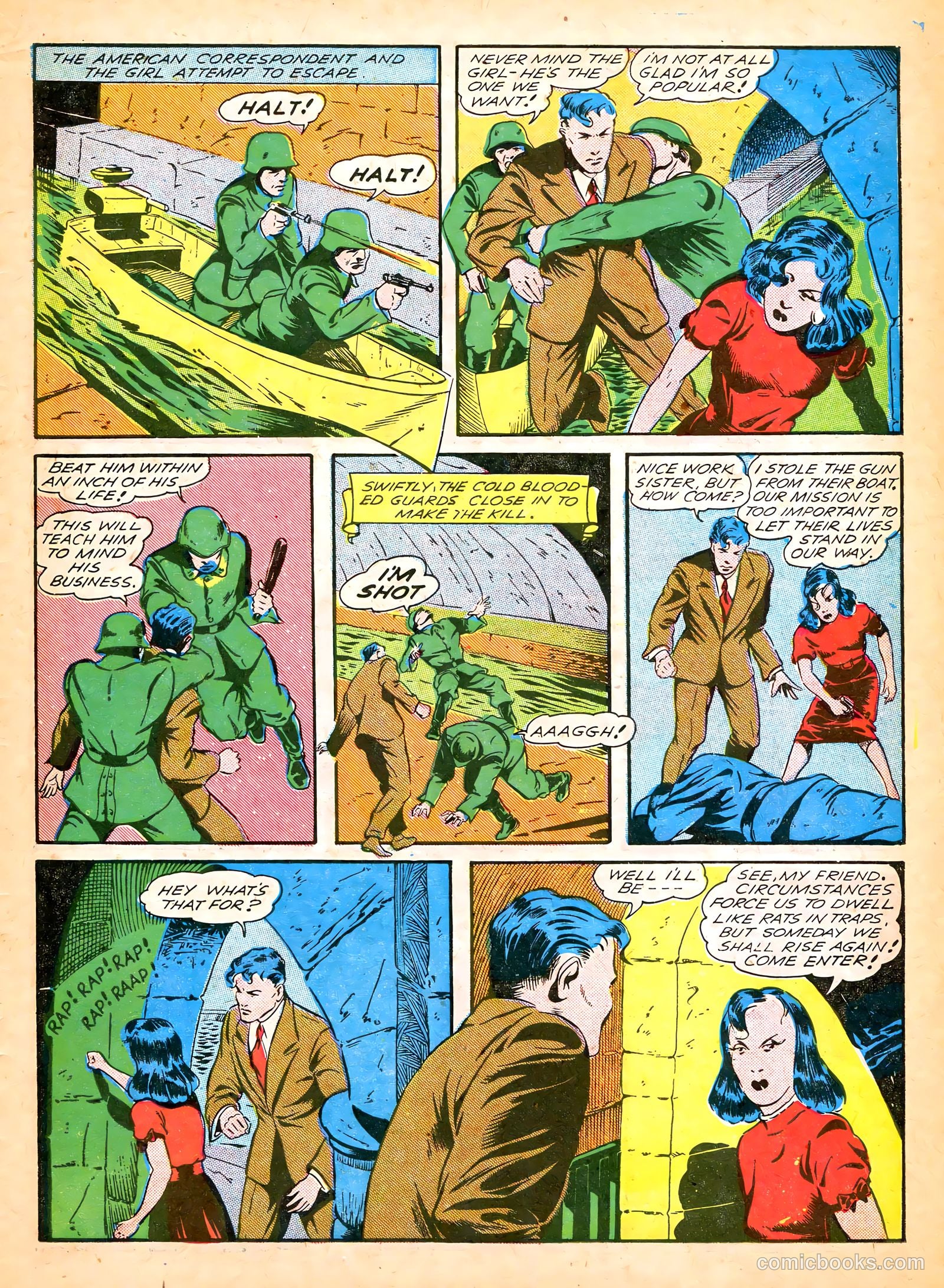Major Victory Comics #1 (1944) — page 45 of 50