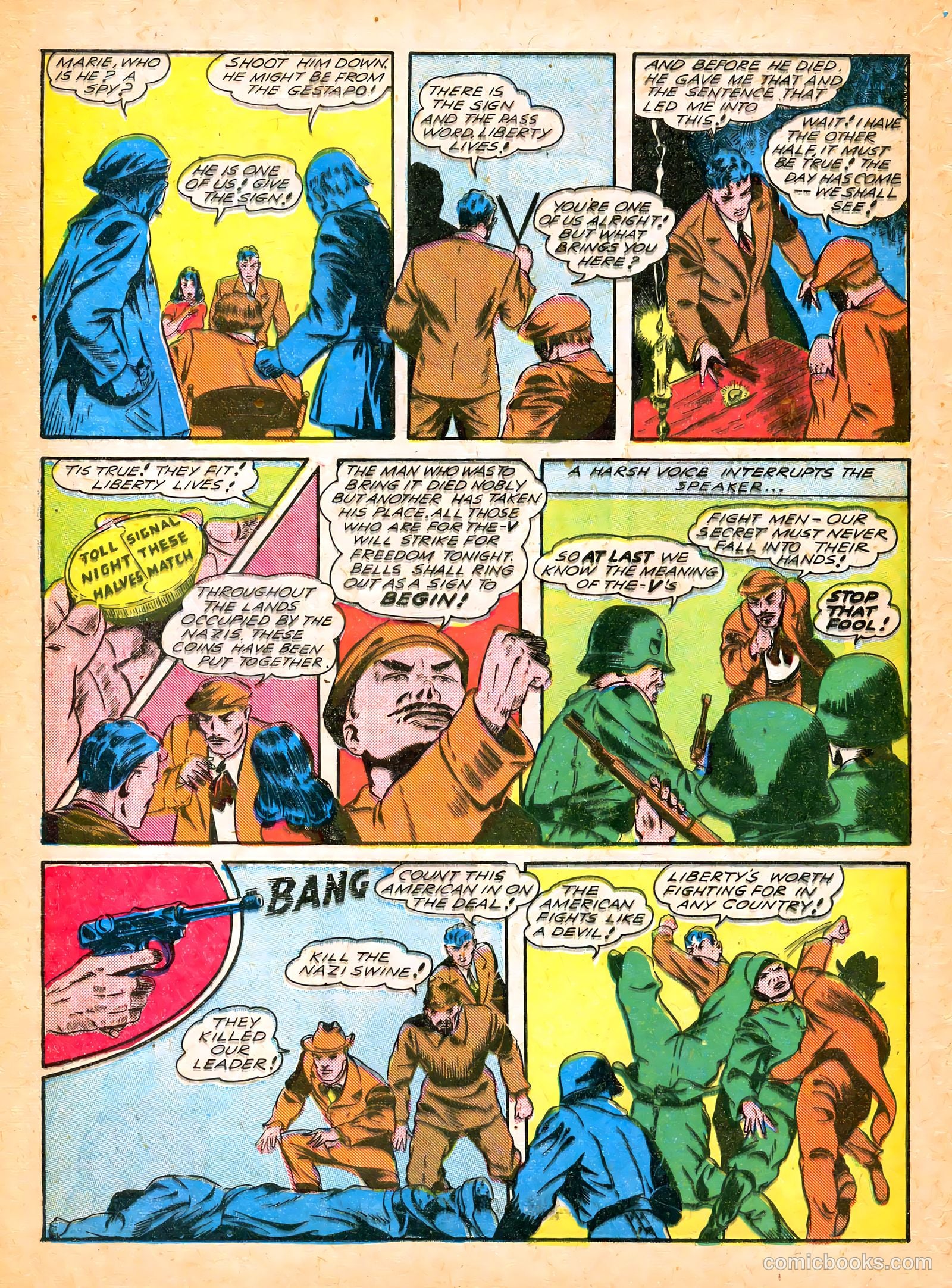 Major Victory Comics #1 (1944) — page 46 of 50