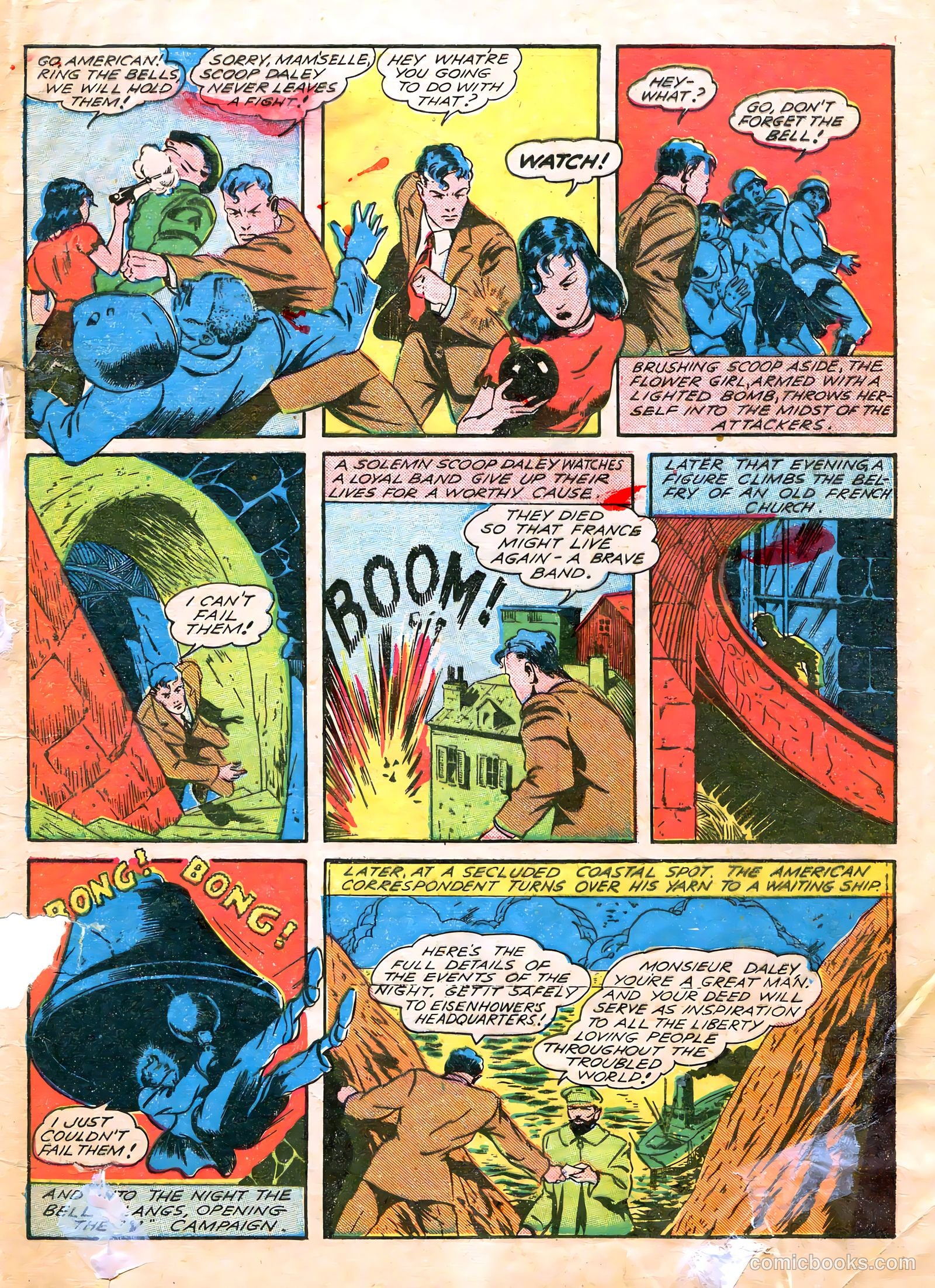 Major Victory Comics #1 (1944) — page 47 of 50