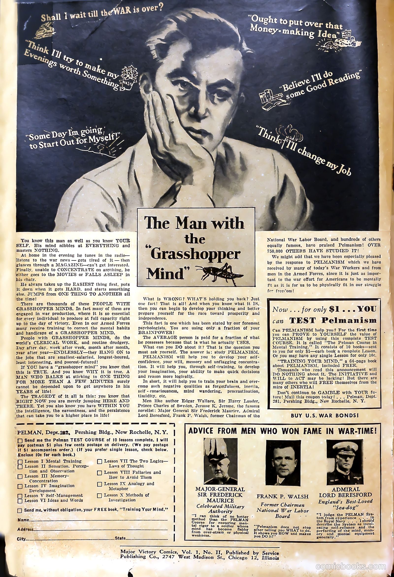 Major Victory Comics #2 (1944) — page 2 of 52