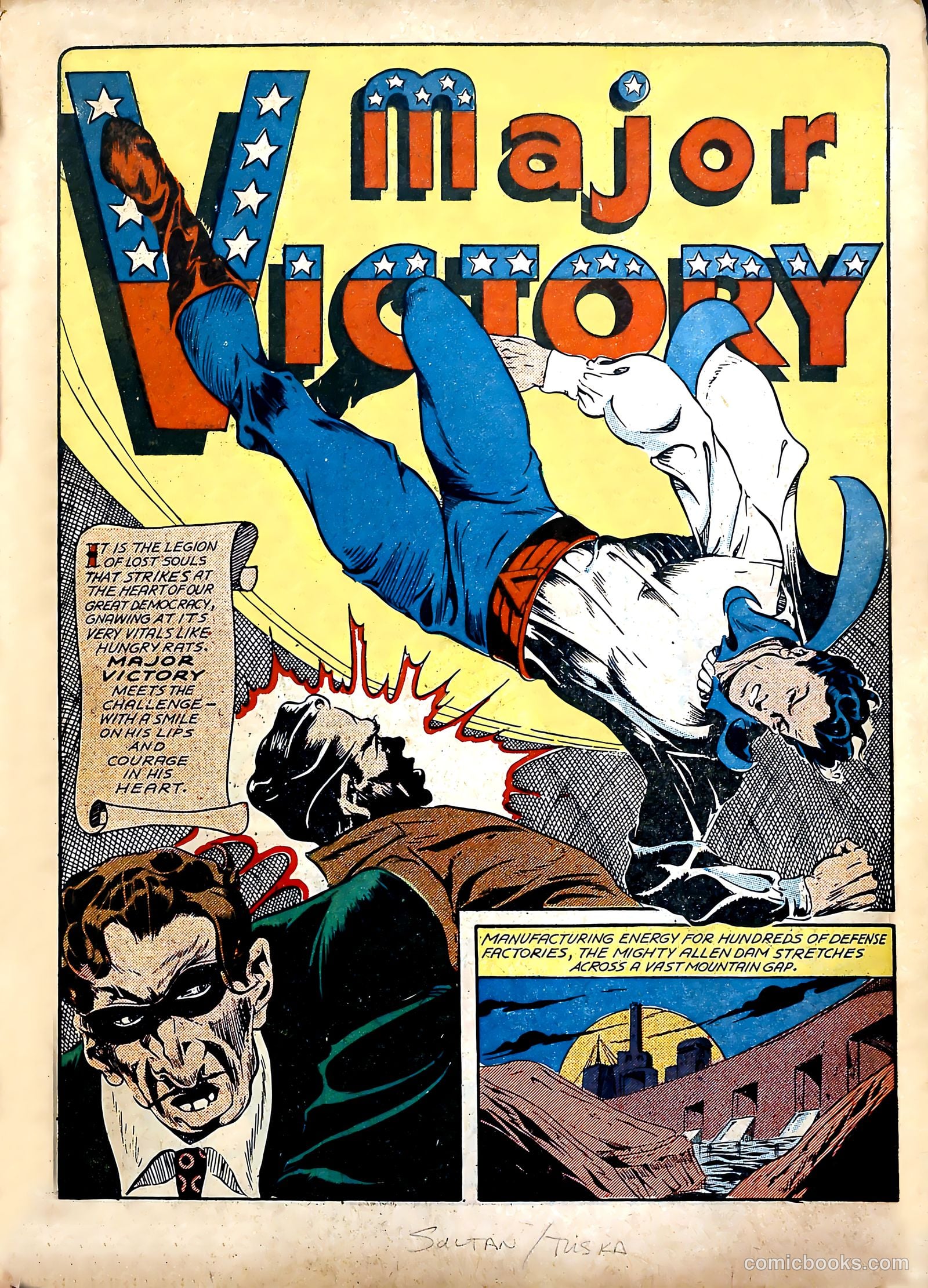 Major Victory Comics #2 (1944) — page 3 of 52