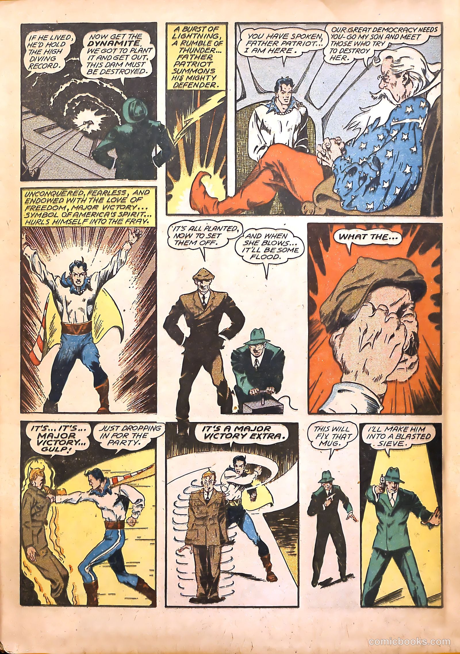 Major Victory Comics #2 (1944) — page 5 of 52