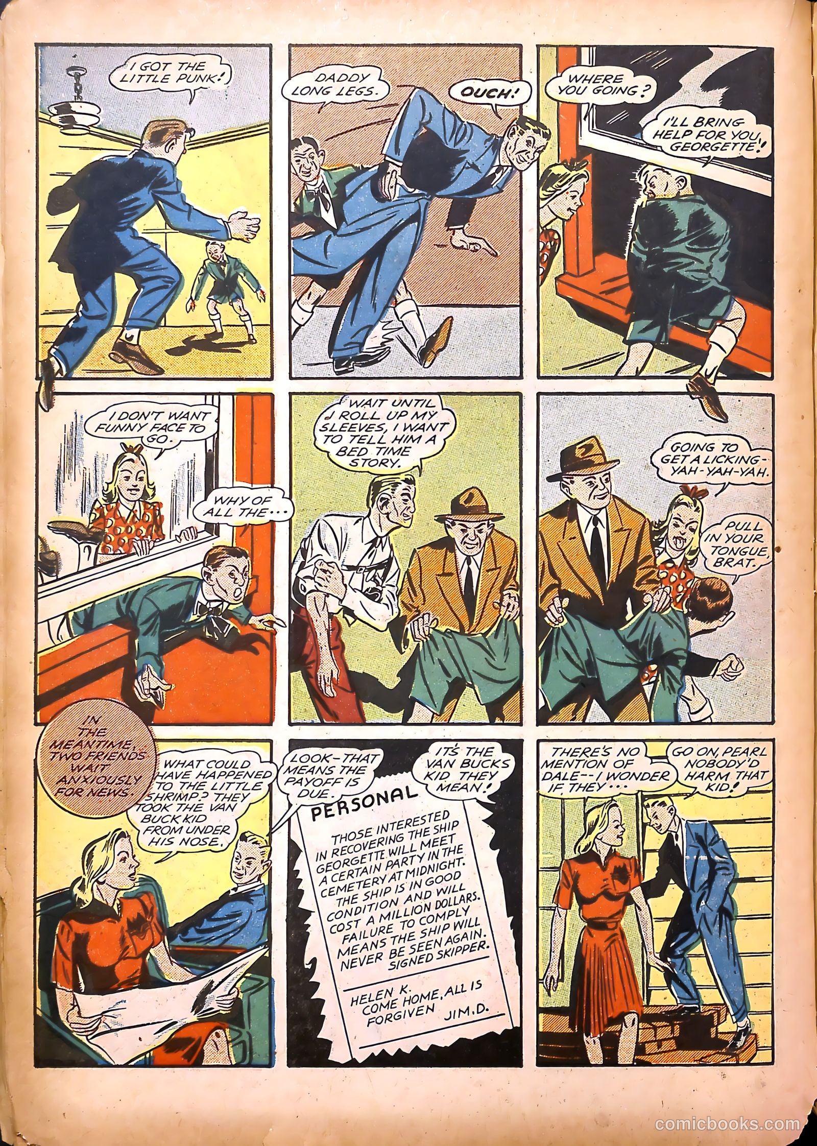 Major Victory Comics #2 (1944) — page 32 of 52