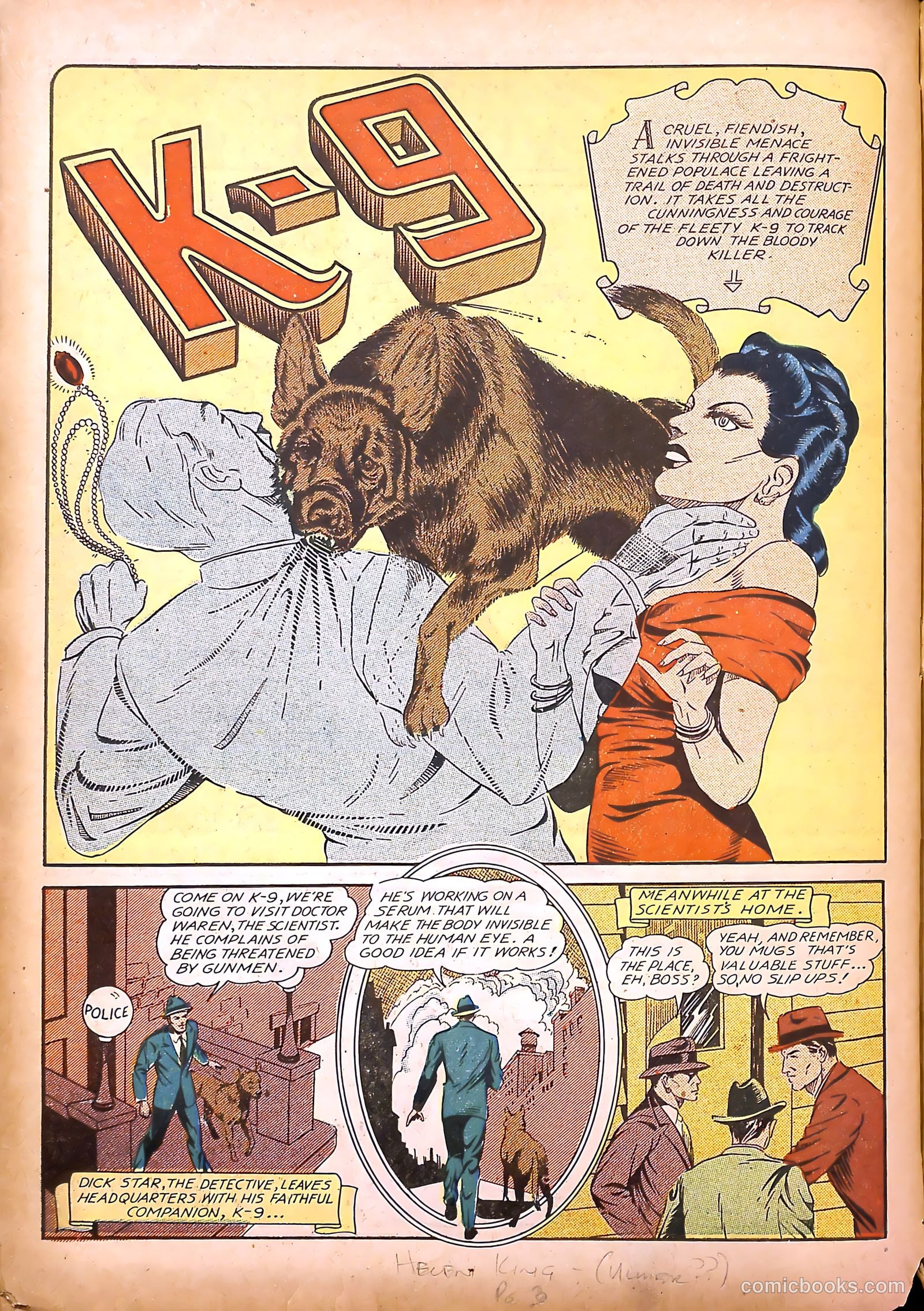 Major Victory Comics #2 (1944) — page 36 of 52