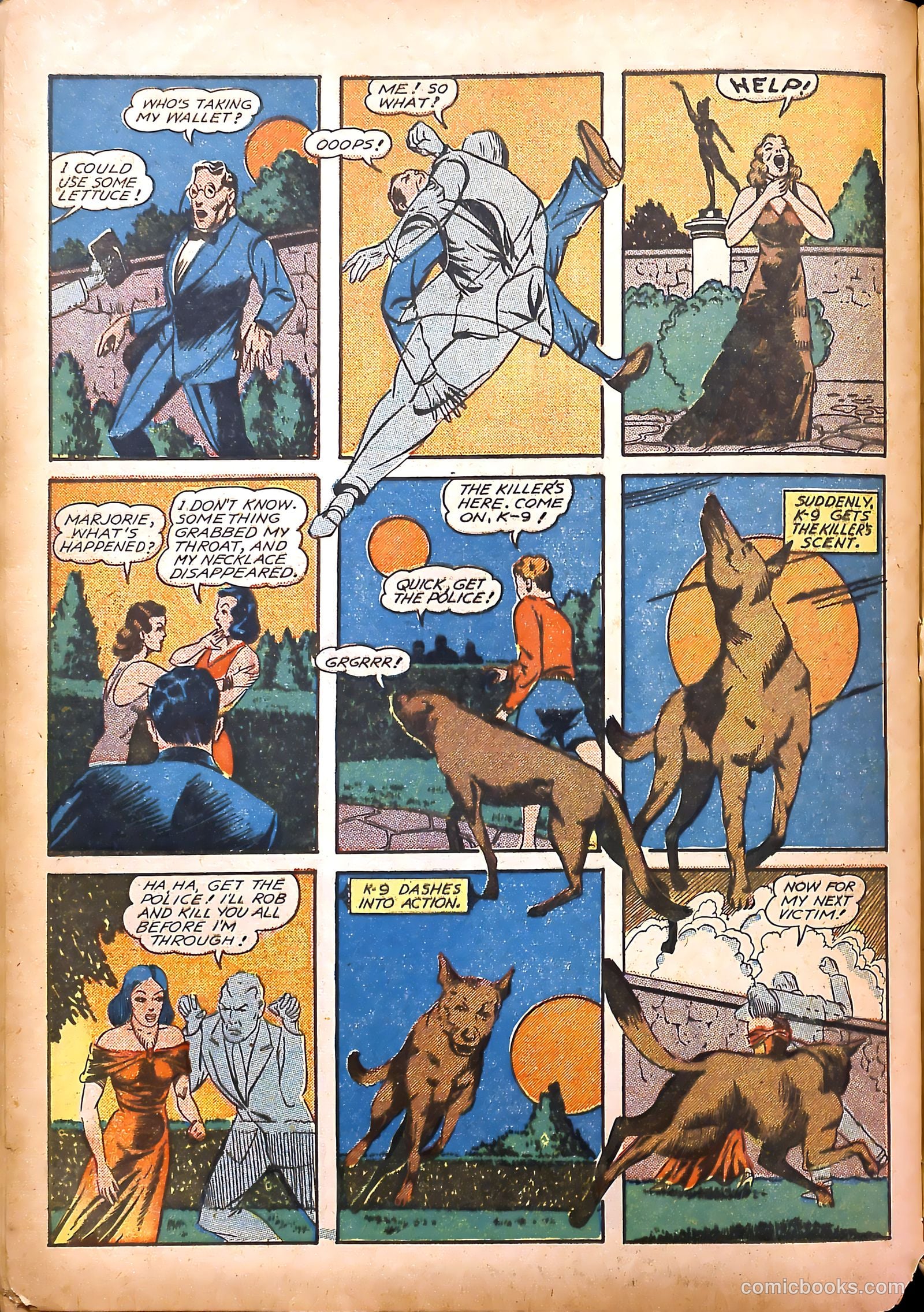 Major Victory Comics #2 (1944) — page 40 of 52